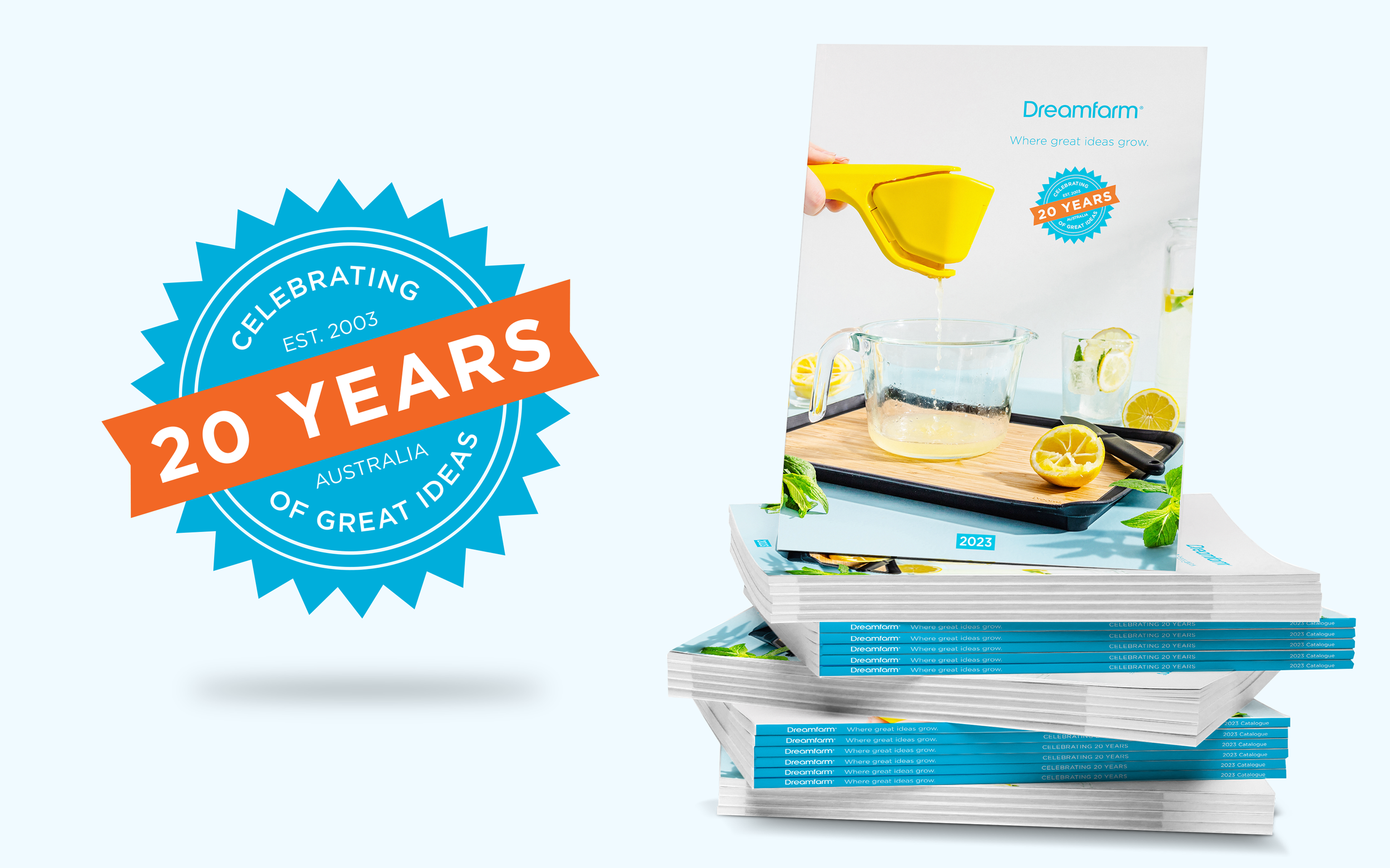Dreamfarm - 20 Years seal