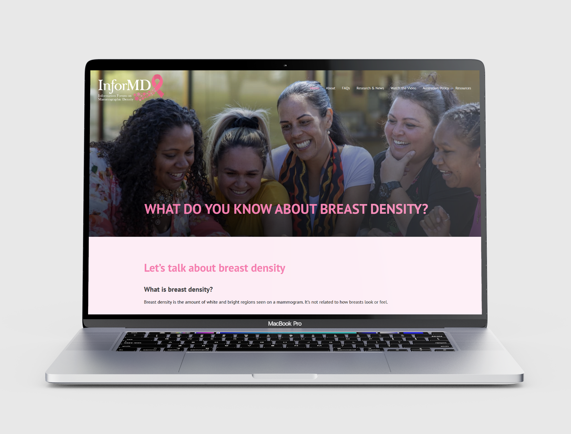 InforMD - Logo displayed on website (click to view website)