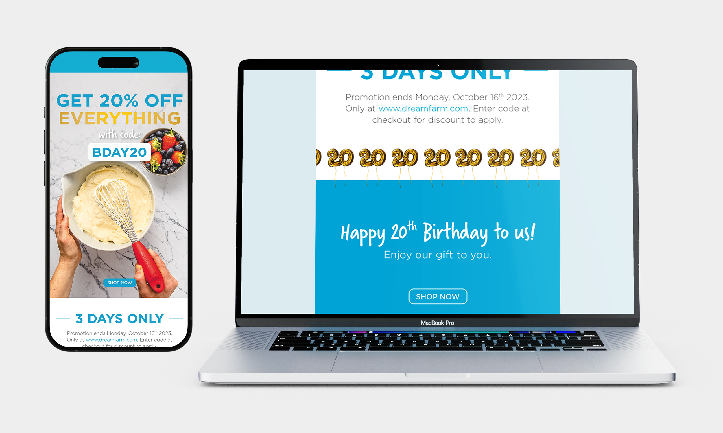 Dreamfarm - 20th Birthday Sale EDM