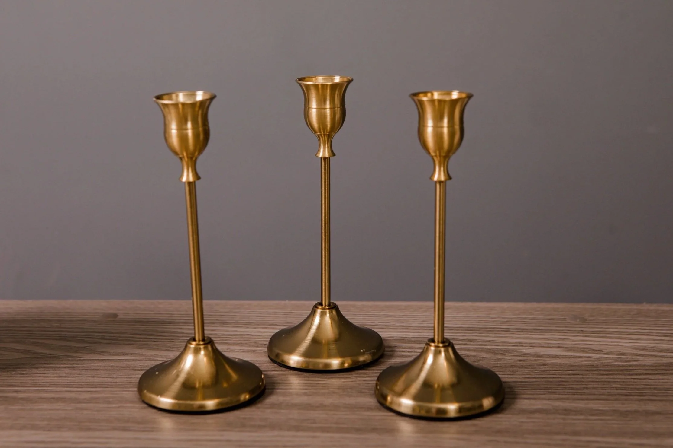 Gold candle sticks
Small - 13
Medium - 13
Large - 14
$2 each (no candle)
$3 each (including candle)