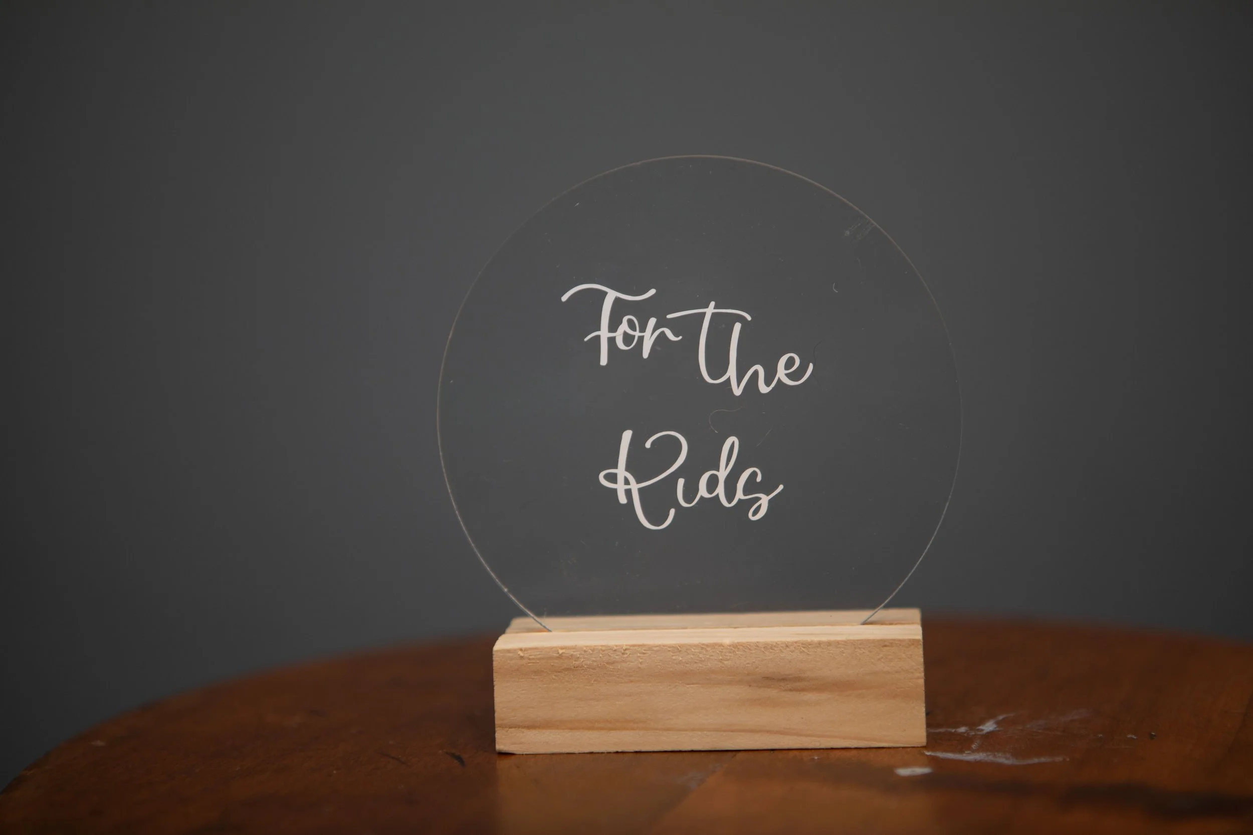 For the kids sign with base $2