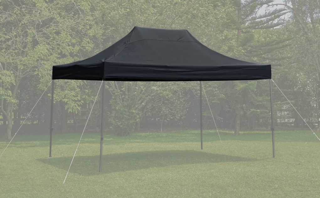 Gazebo - 4.2 x 3 with Sides Perfect shelter or food prep tent for your event. Black in colour all 4 sides available   $150 Delivery only