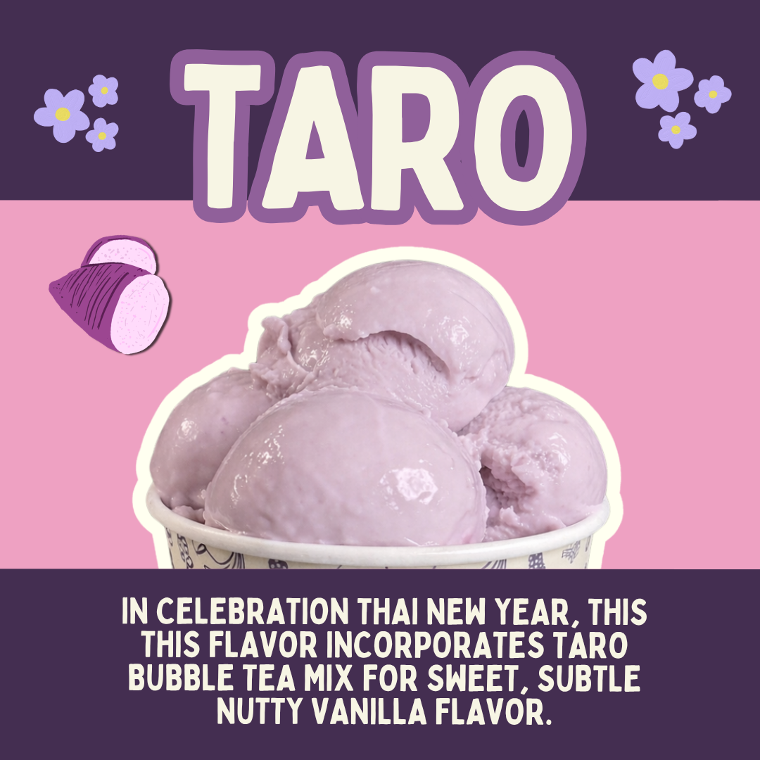 Taro Ice Cream (Gluten Free) 