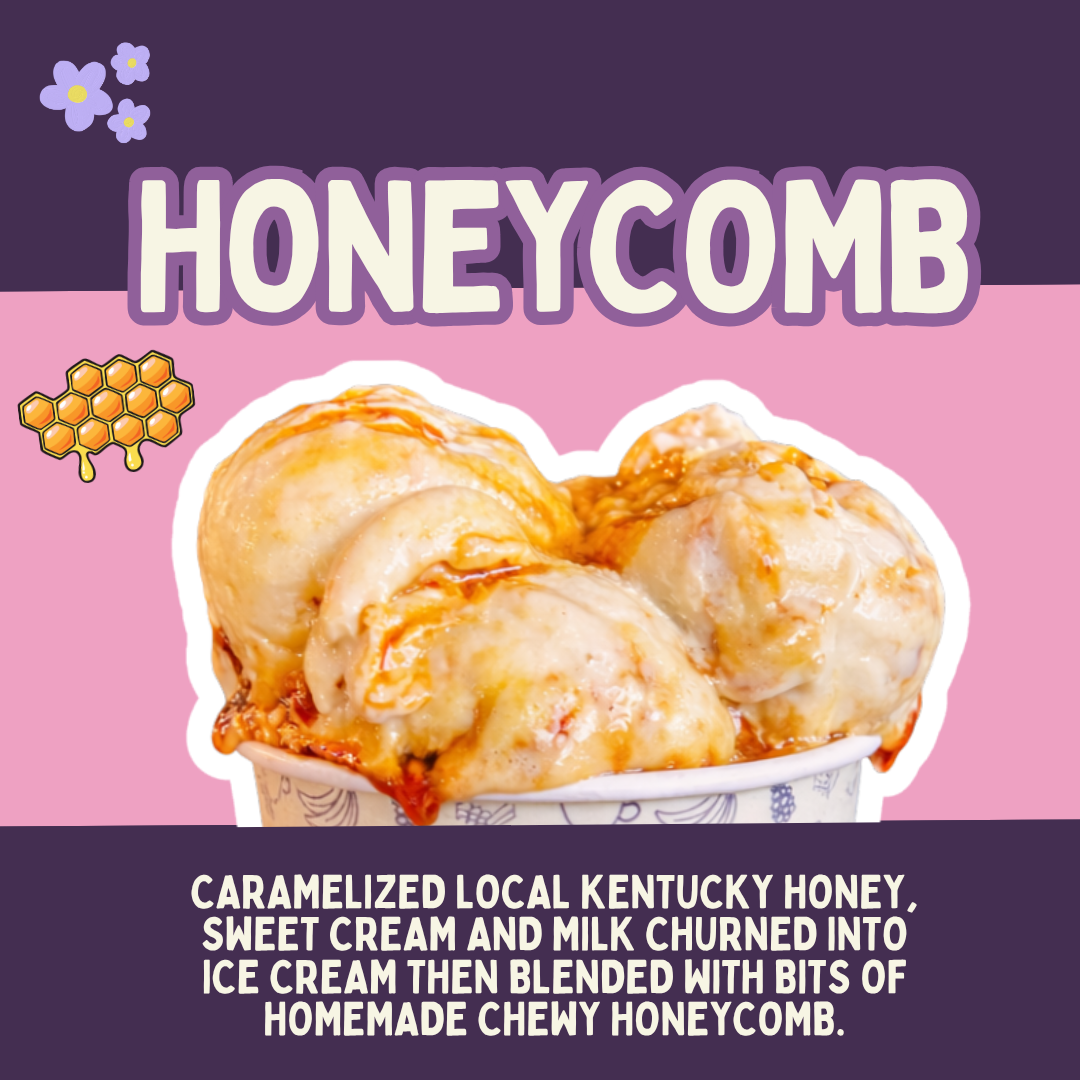 Honeycomb Ice Cream (Gluten Free) 