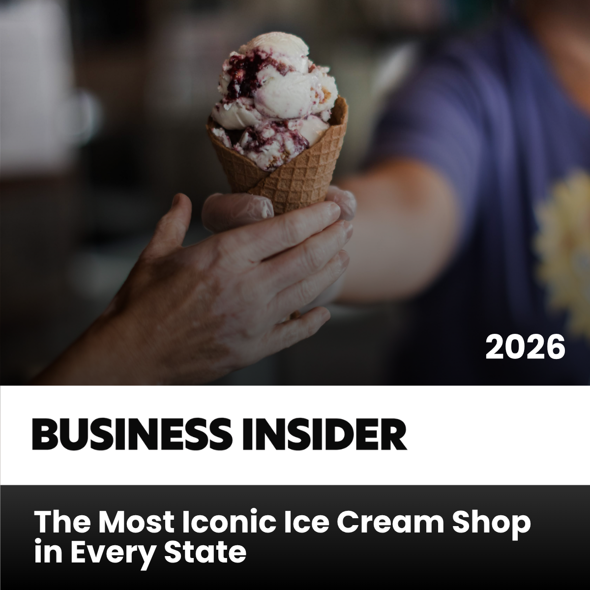 Business Insider - The Most iconic ice cream shop in every state