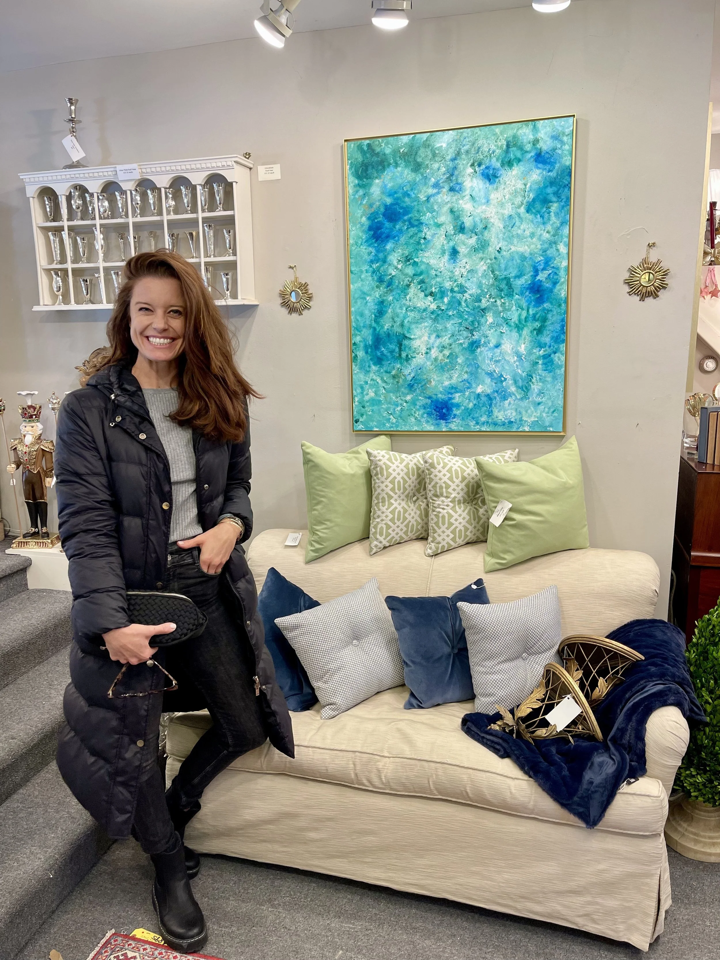 Art-Collaboration | Upstairs Downstairs Boutique | Beacon Hill, Boston | 11.2025