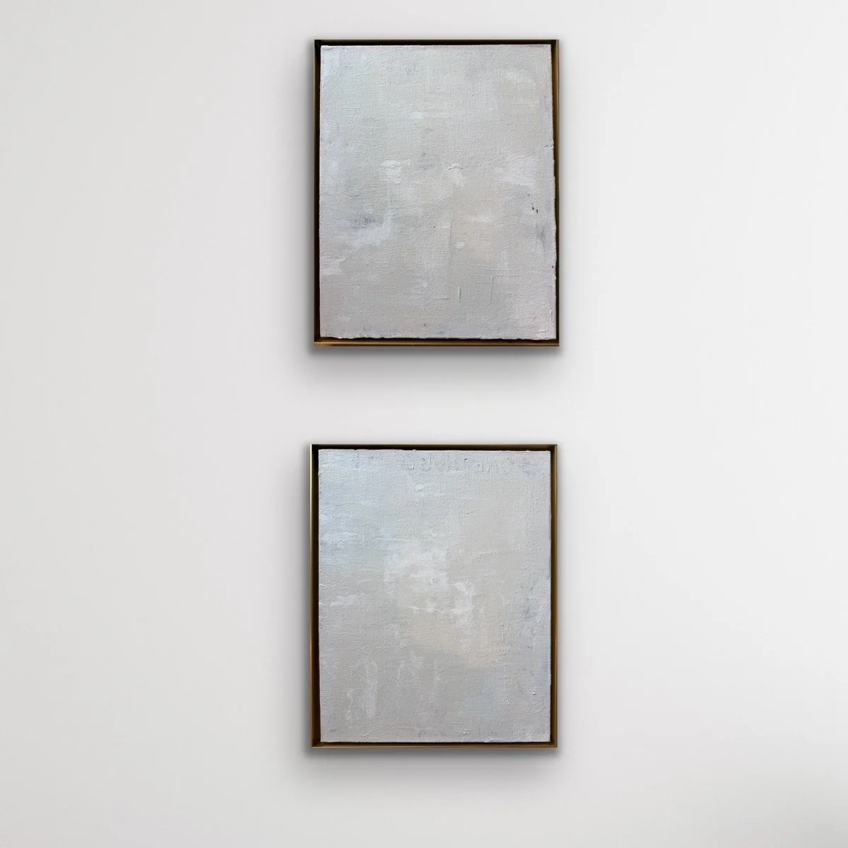 SOLD - Sand Dunes I&II | 05.2025 | Mixed Media on Canvas | 20x16 inches each framed 
