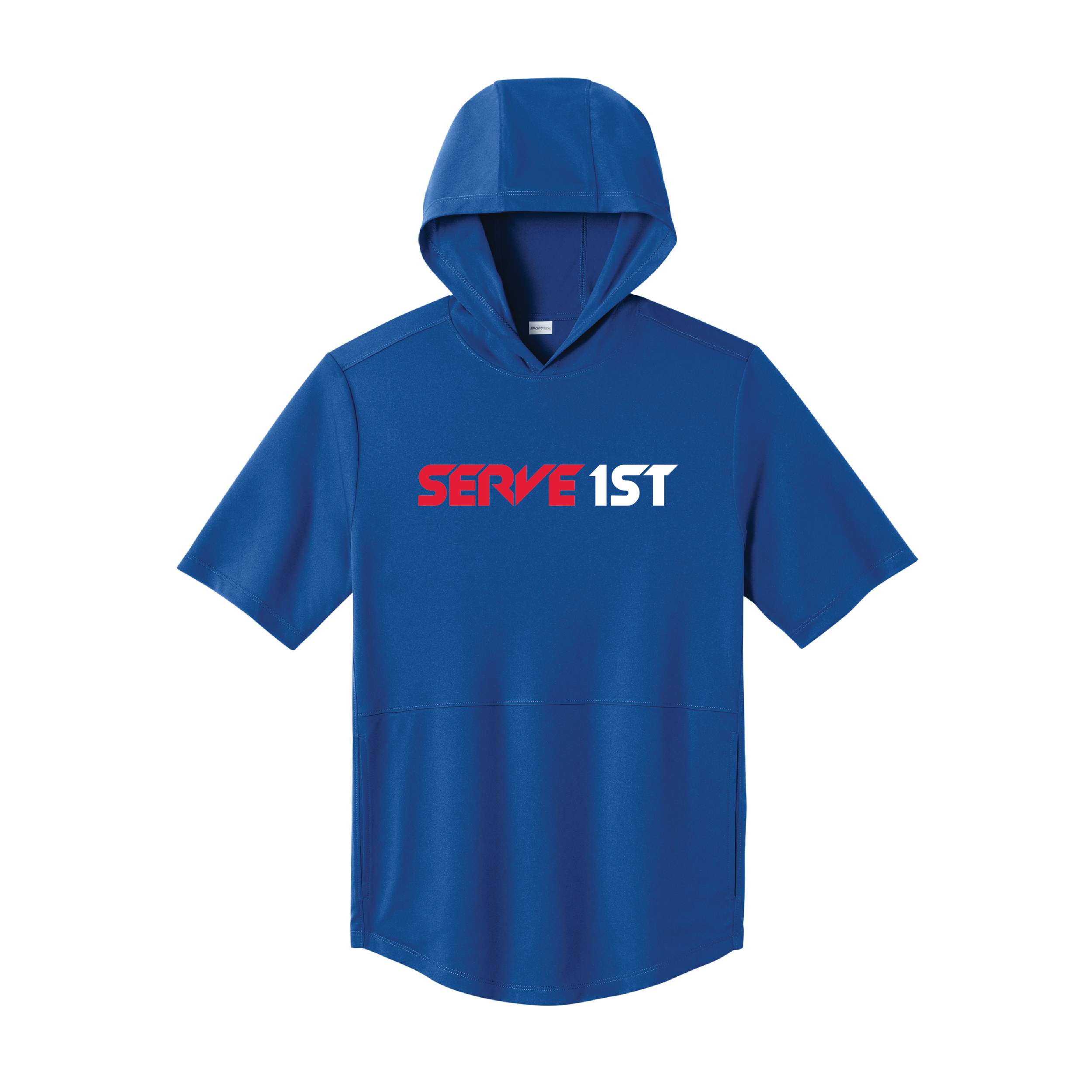 Serve 1st Short Sleeve Hooded Tee