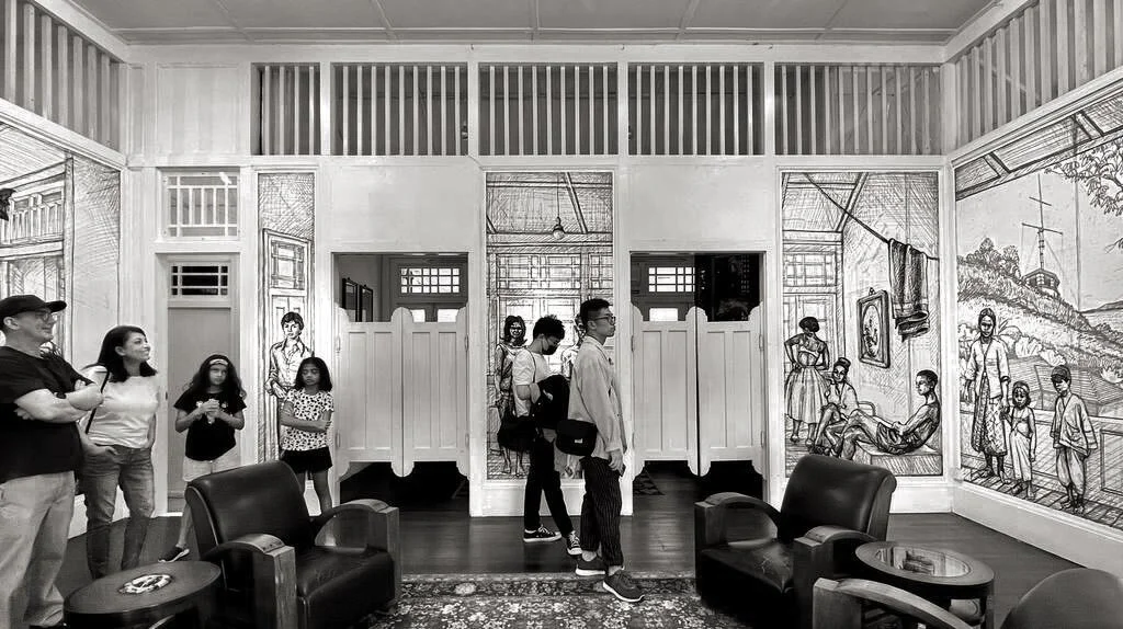 Last Day! come see history revealed at Temenggong before my drawing fades from the walls forever. I&rsquo;ll be there around 1-2pm. It&rsquo;s open today 12 til 6pm.