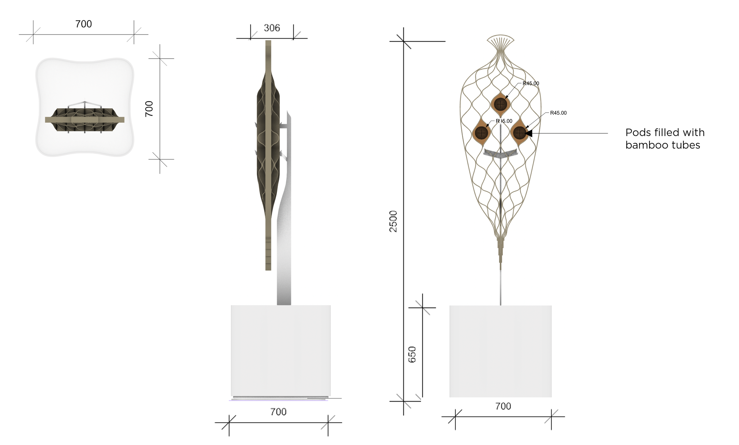 Leaf-cutter Bee Totem