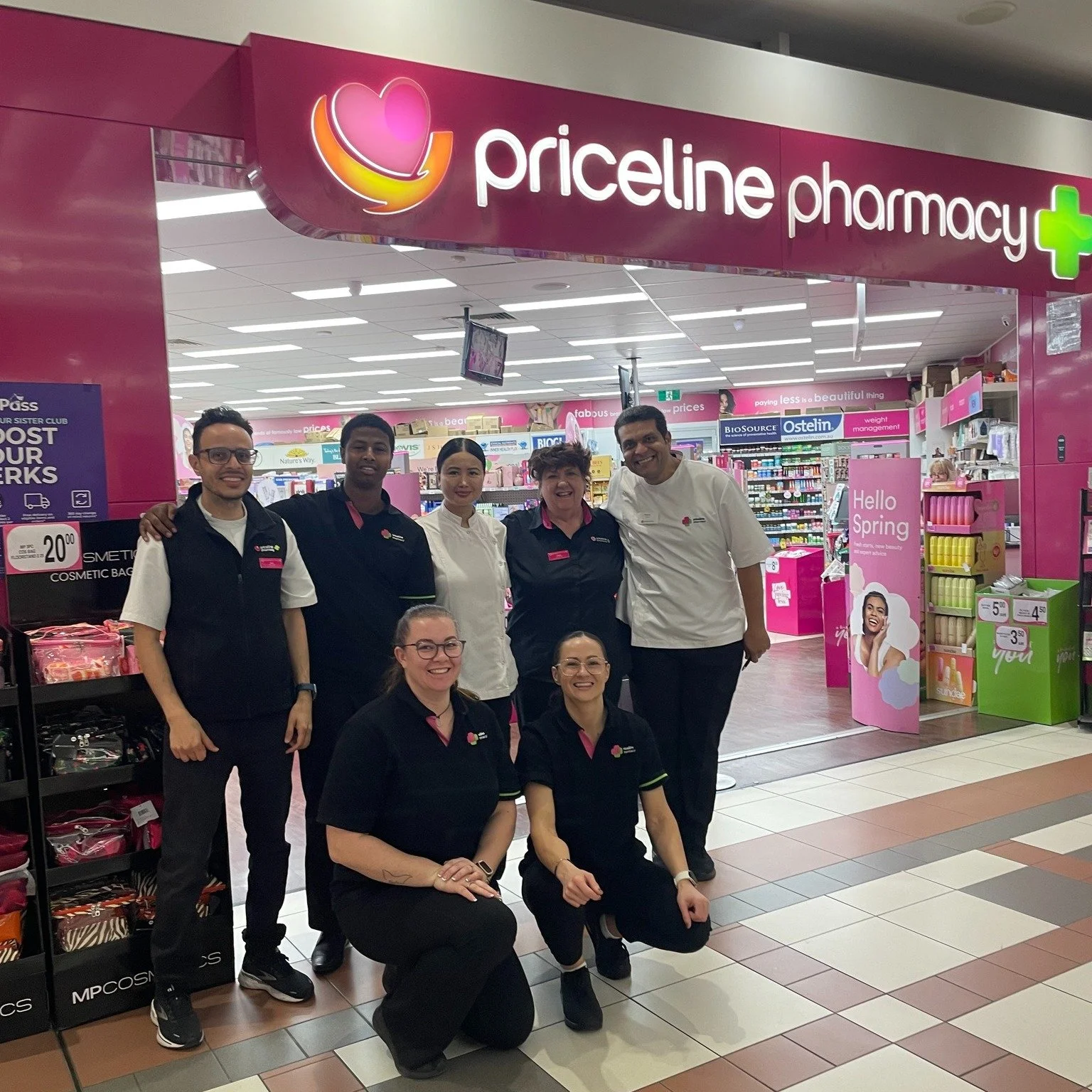 Meet the team behind the amazing service at Priceline Pharmacy in Beaumaris shopping centre! 🌸

These smiley faces are always ready with friendly advice and a warm welcome. 😄 

Next time you need to collect a script, pop in and see why their custom