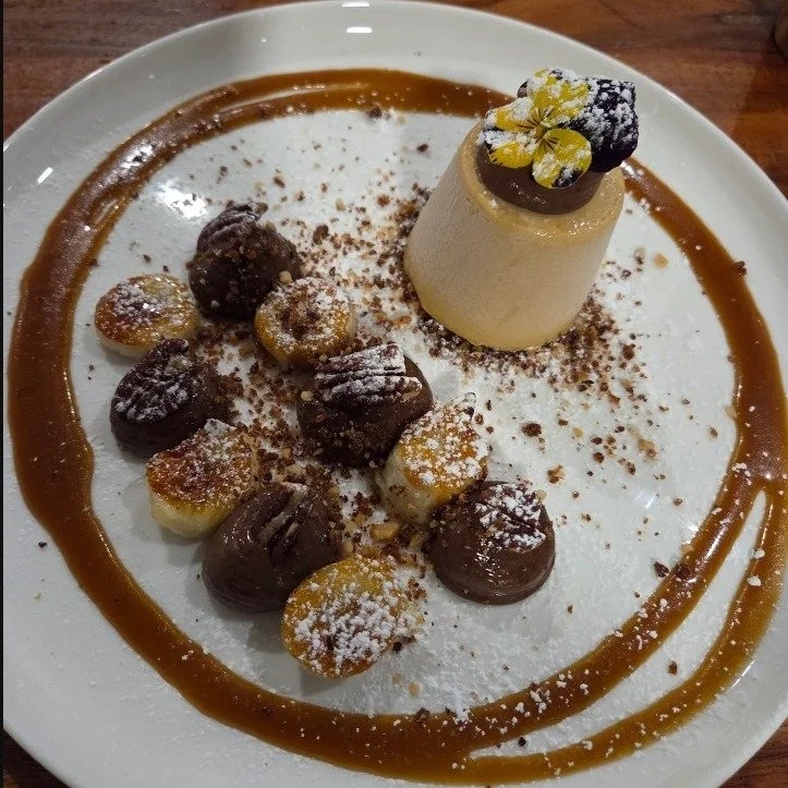Stacey Simpson said... &quot;We thoroughly enjoyed tonight's meal. Parfait, Squid, Pork belly 😋 excellent once again. Dessert omg peanut butter Parfait was divine! Love the owners and service is on point.&quot;

Thank you so much Stacey. See you nex