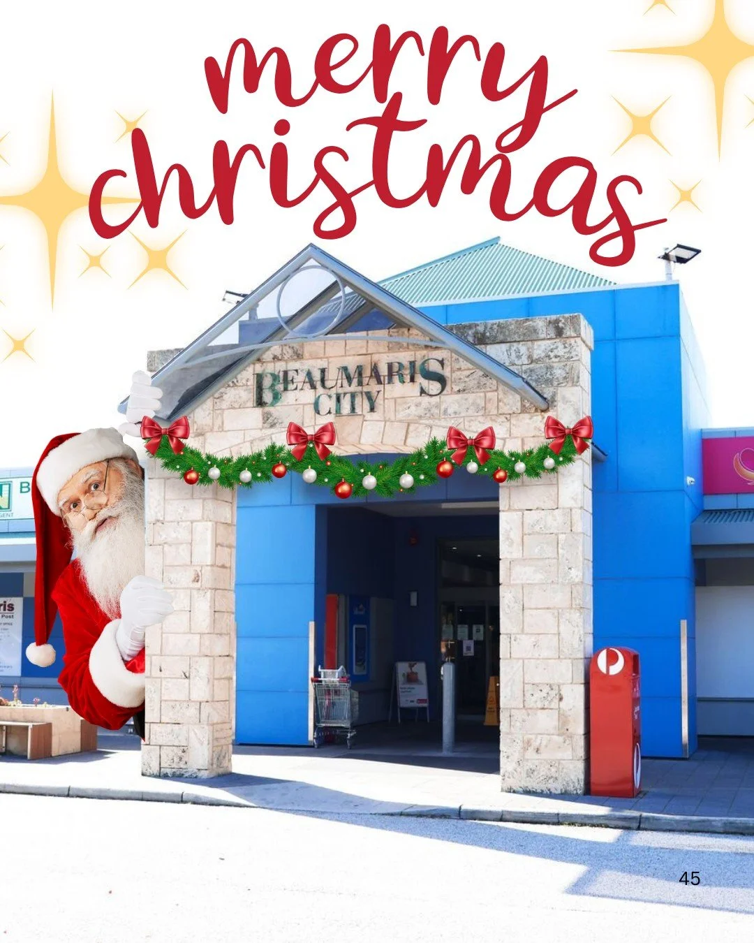 Merry Christmas from all of us here at Beaumaris City Shopping Centre. 🎄

We hope you have a lovely Christmas period and enjoy the holidays! 🎁

 #santaiscoming #OceanReefGifts #LocalFavourites #oceanreef #beaumarisshoppingcentre #beaumarisshops #me