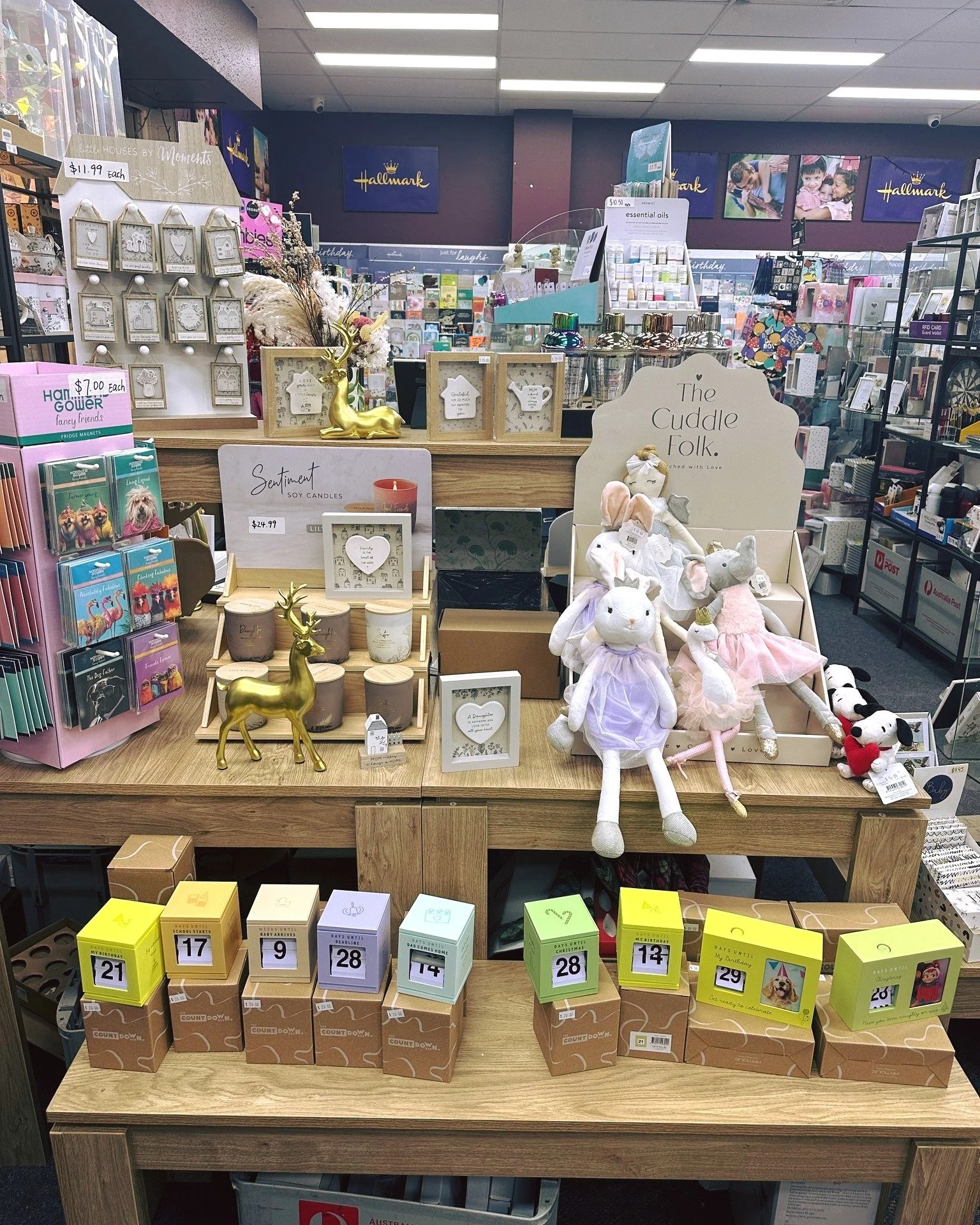 Looking for a cute gift?

The Beaumaris News &amp; Post has a HUGE range of gifts, soft toys, cards, note books, journals and so much more.

Plus they also offer postal services and have plenty of stationery for when you need to top up.

See you at B
