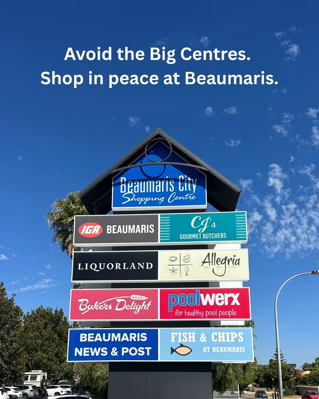 Feeling a little overwhelmed this Easter long weekend? You&rsquo;re not alone.

Skip the busy crowds and enjoy a more relaxed shopping experience at Beaumaris City Shopping Centre. Everything you need, without the chaos.

Wishing you a safe and happy