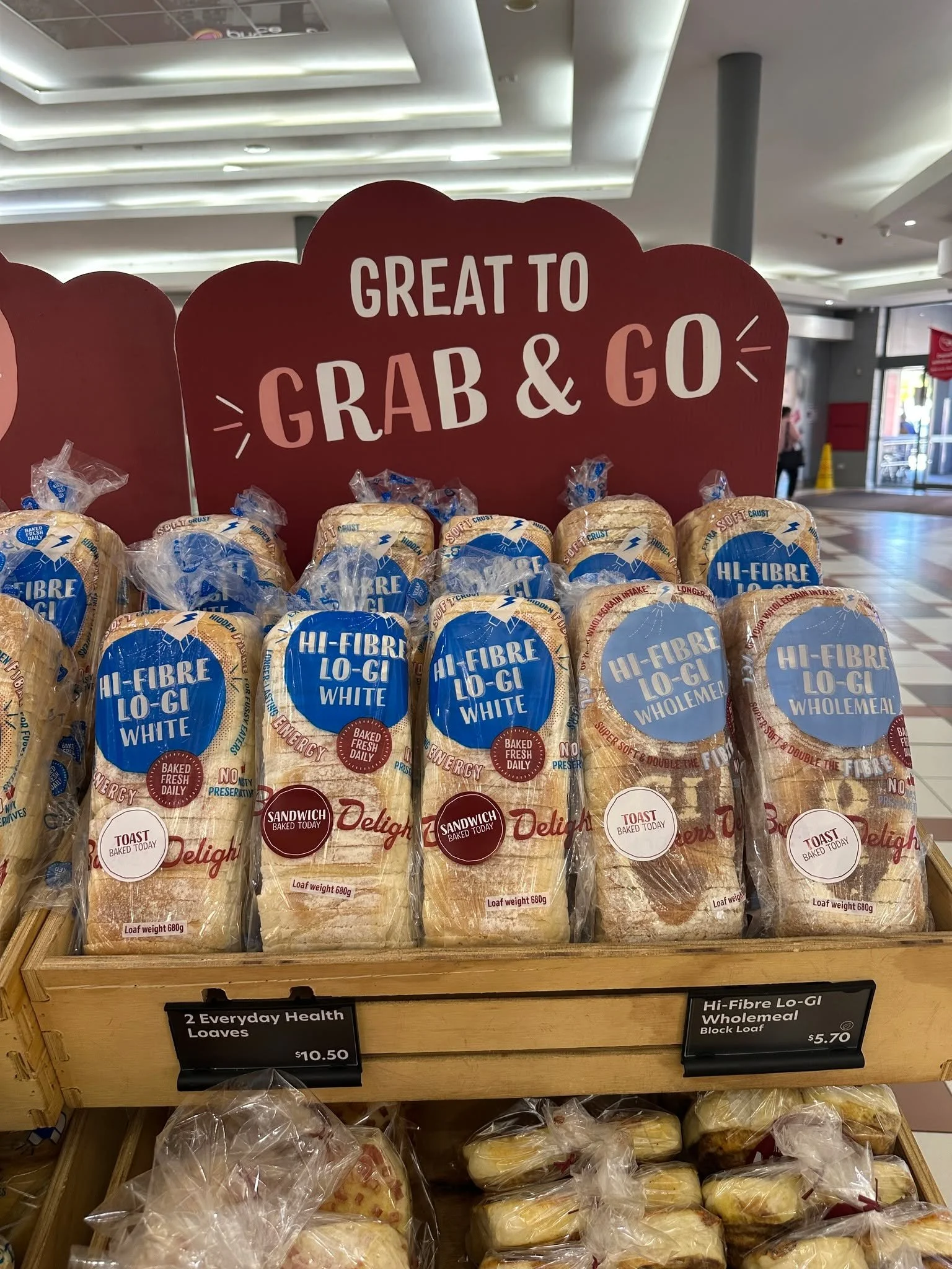 After school Grab and Go from Bakers Delight.

Top up on all of your everyday bread needs, grab the kids a treat to keep them going until dinner and stock up for lunches.

Bakers Delight | Ocean reef.