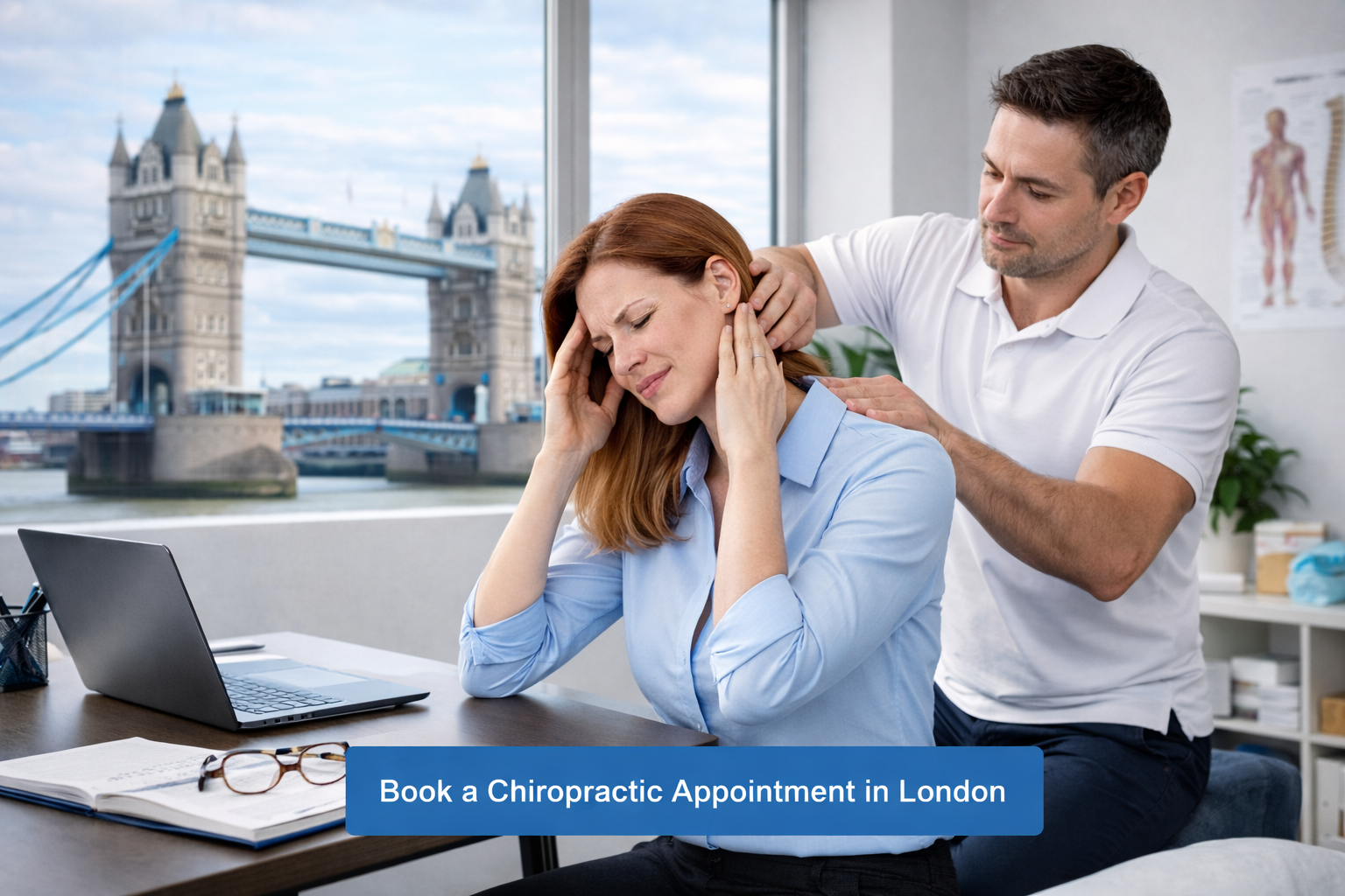 Office Work and Headaches: How a Chiropractor in London Can Help