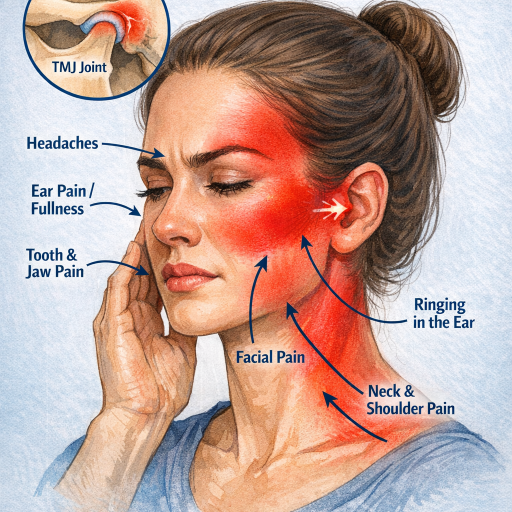 TMJ Pain in Islington: Why Your Jaw, Headaches &amp; Neck Tension May Be Connected
