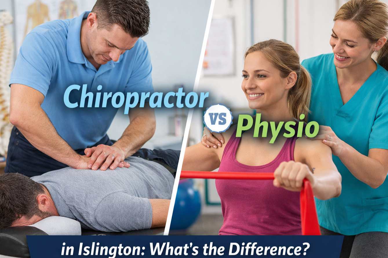 Chiropractor vs Physio in Islington: What’s the Difference?