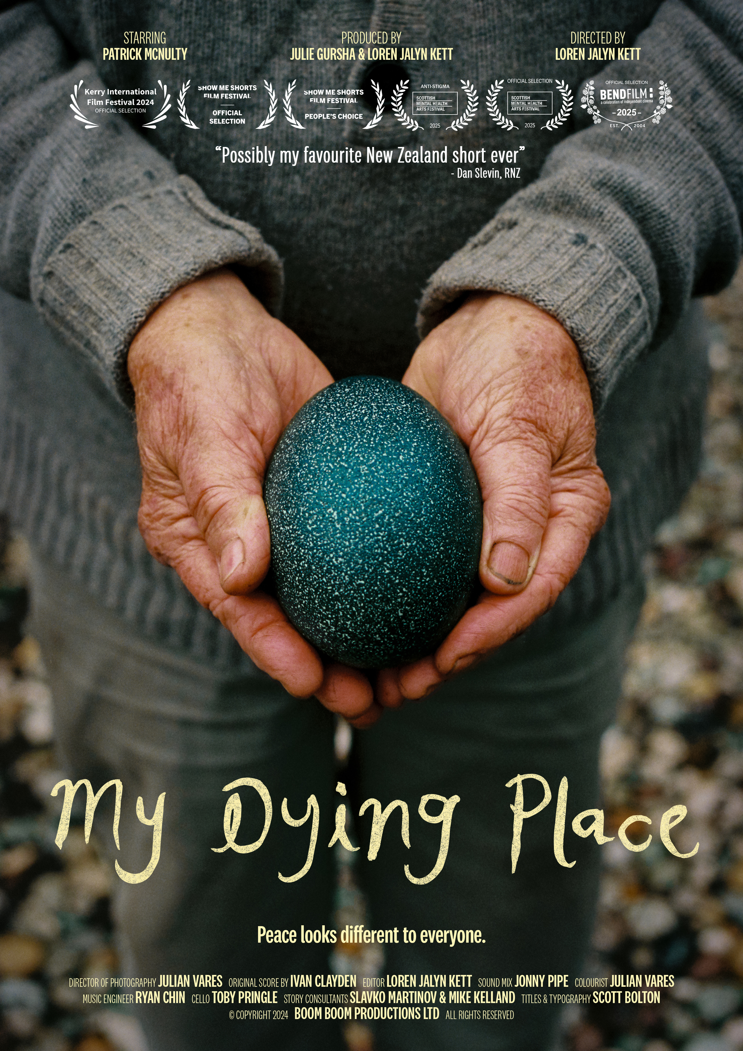 My Dying Place Poster
