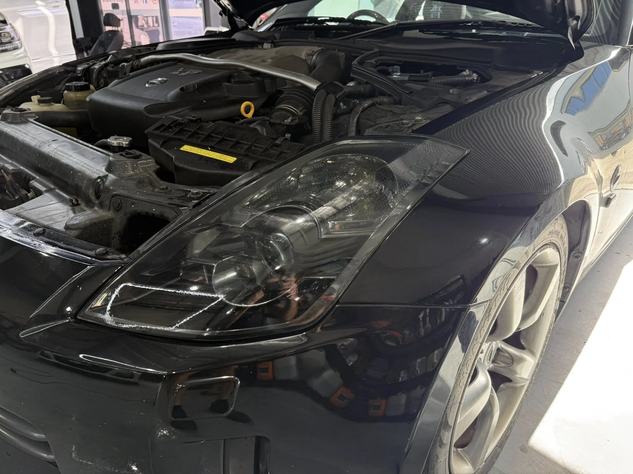 After Tinted PPF