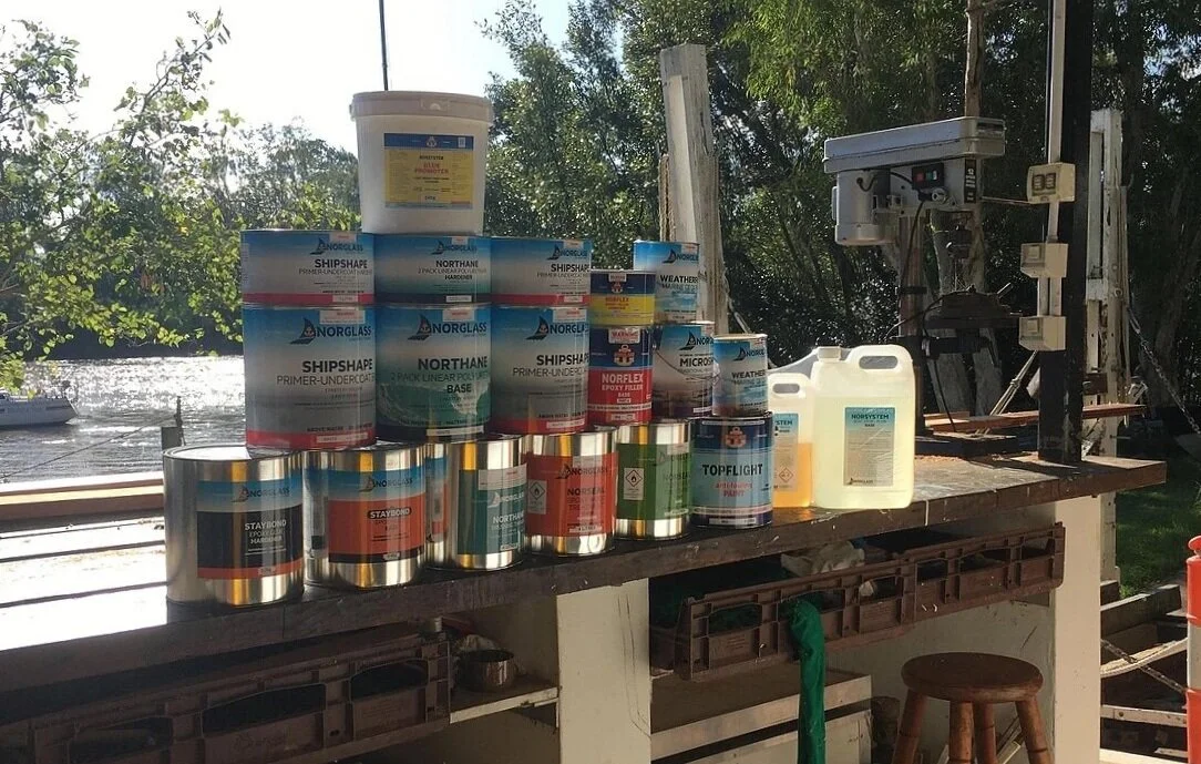 Laminating stems with Norglass