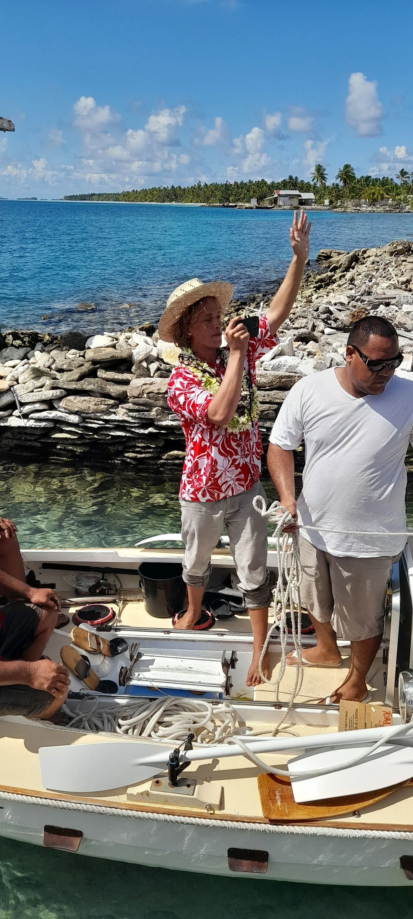 Shore Team Update 8 - Farewell Penrhyn (Tongareva)