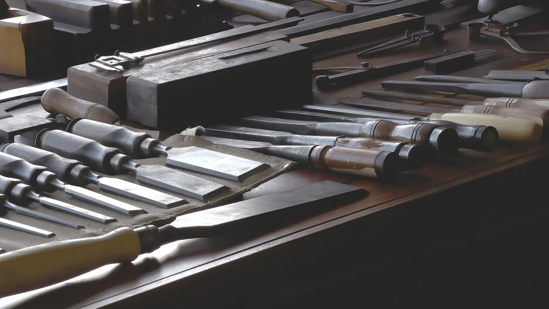 A boatbuilder's tool chest