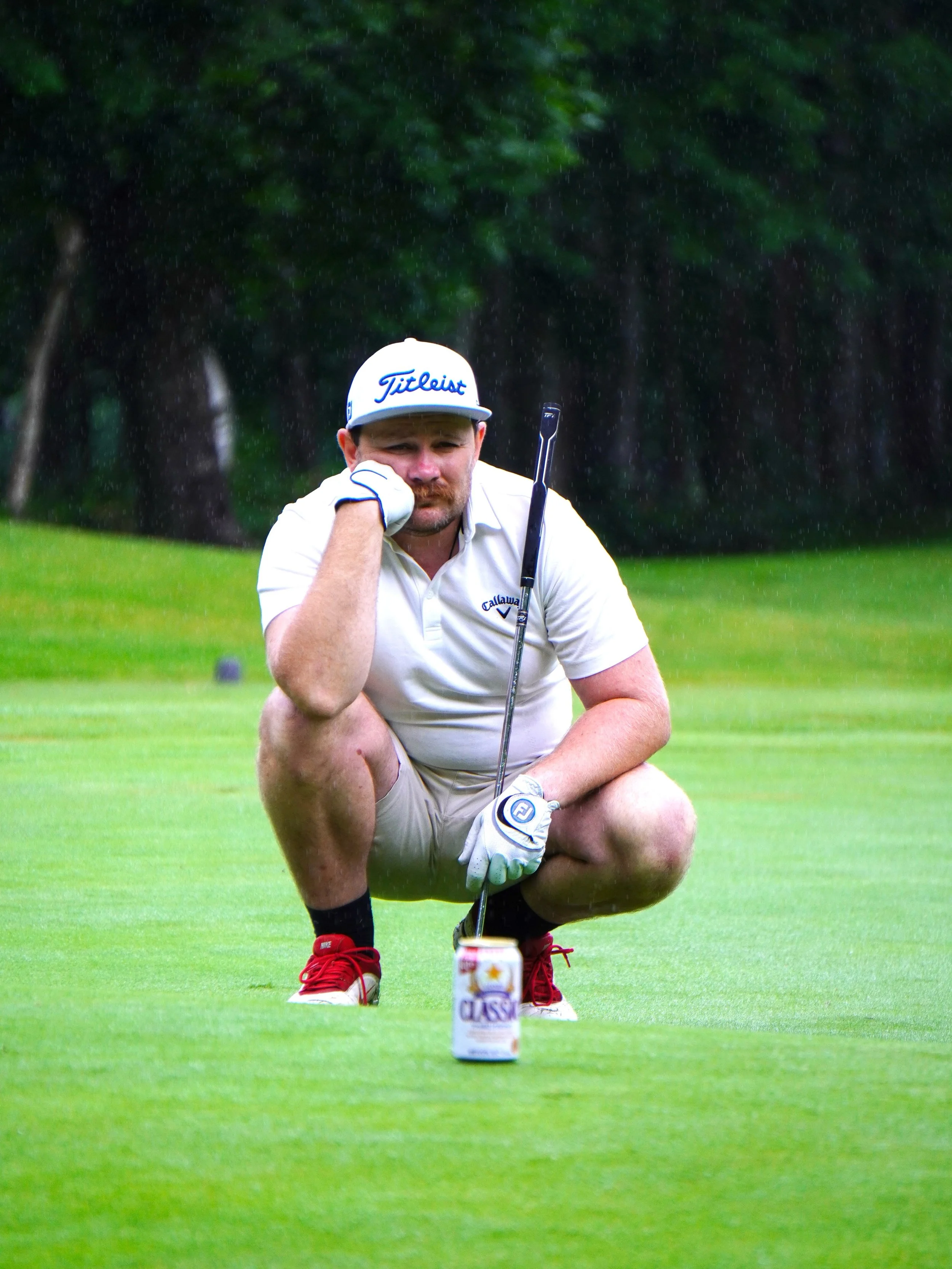 The Sapporo Classic knows the line. 🍺⛳