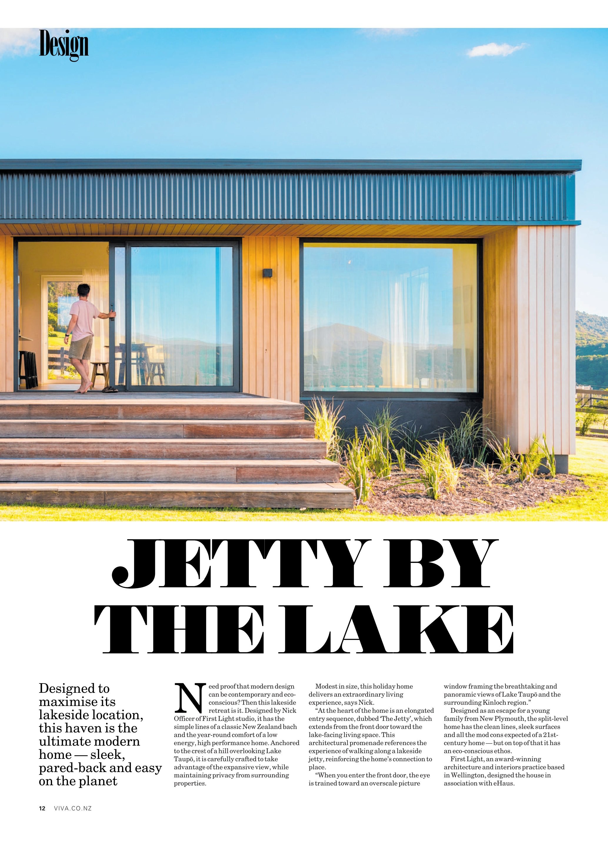 Jetty House makes a splash in Trends Magazine