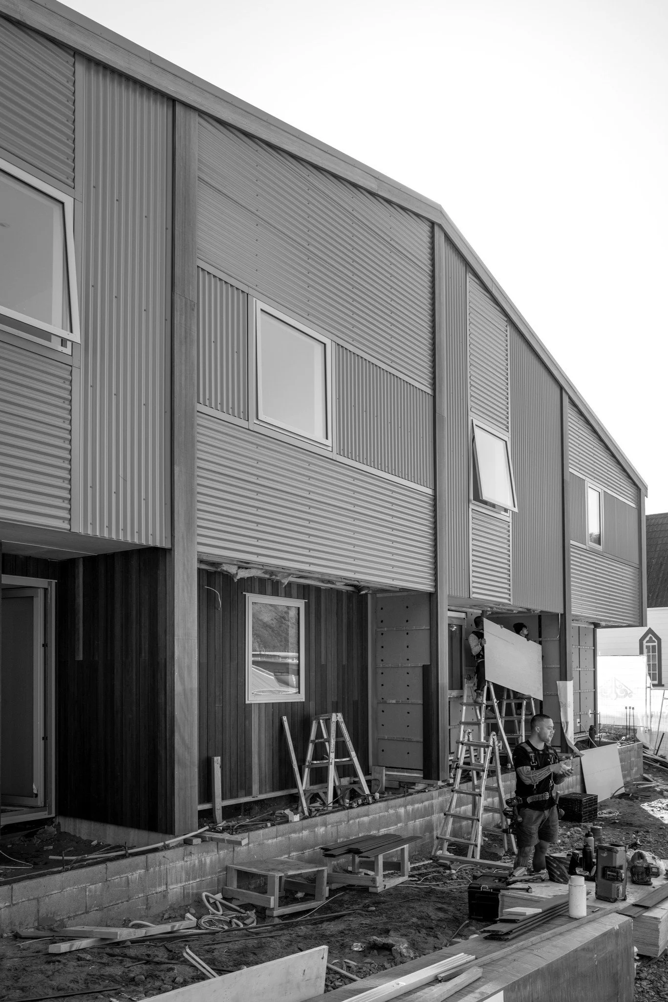 Beach Rd Community Housing

Exciting to see these townhouses are on site with Stackhouse and Firth Construction. 

These homes reimagine coastal living in Paekākāriki through a distinctly Aotearoa lens. Designed by First Light Studio for Te Āhuru Mōw