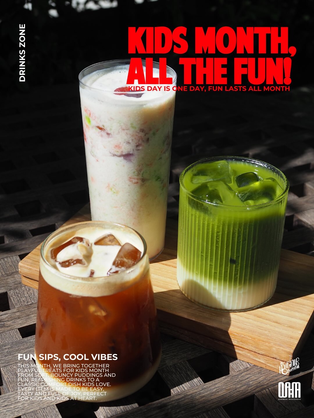 Kids Day is one day, fun lasts all month 🎈

เดือนเเห่งวันเด็กจัดเต็มความอร่อย สนุก สีสันสดใส 🌈
ทั้งพาสต้า เครื่องดื่ม และพุดดิ้งสุดน่ารัก 🍝🥤🍮

✨ กินได้ทุกวัย สนุกได้ทั้งเดือน
ชวนแก๊ง ชวนครอบครัว มาสร้างความทรงจำดี ๆ ไปด้วยกัน

#KidsMonth #KidsDa