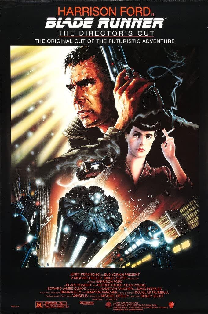 The futuristic and noir soundscape of Blade Runner. Directed by Ridley Scott and music composed by Vangelis.
