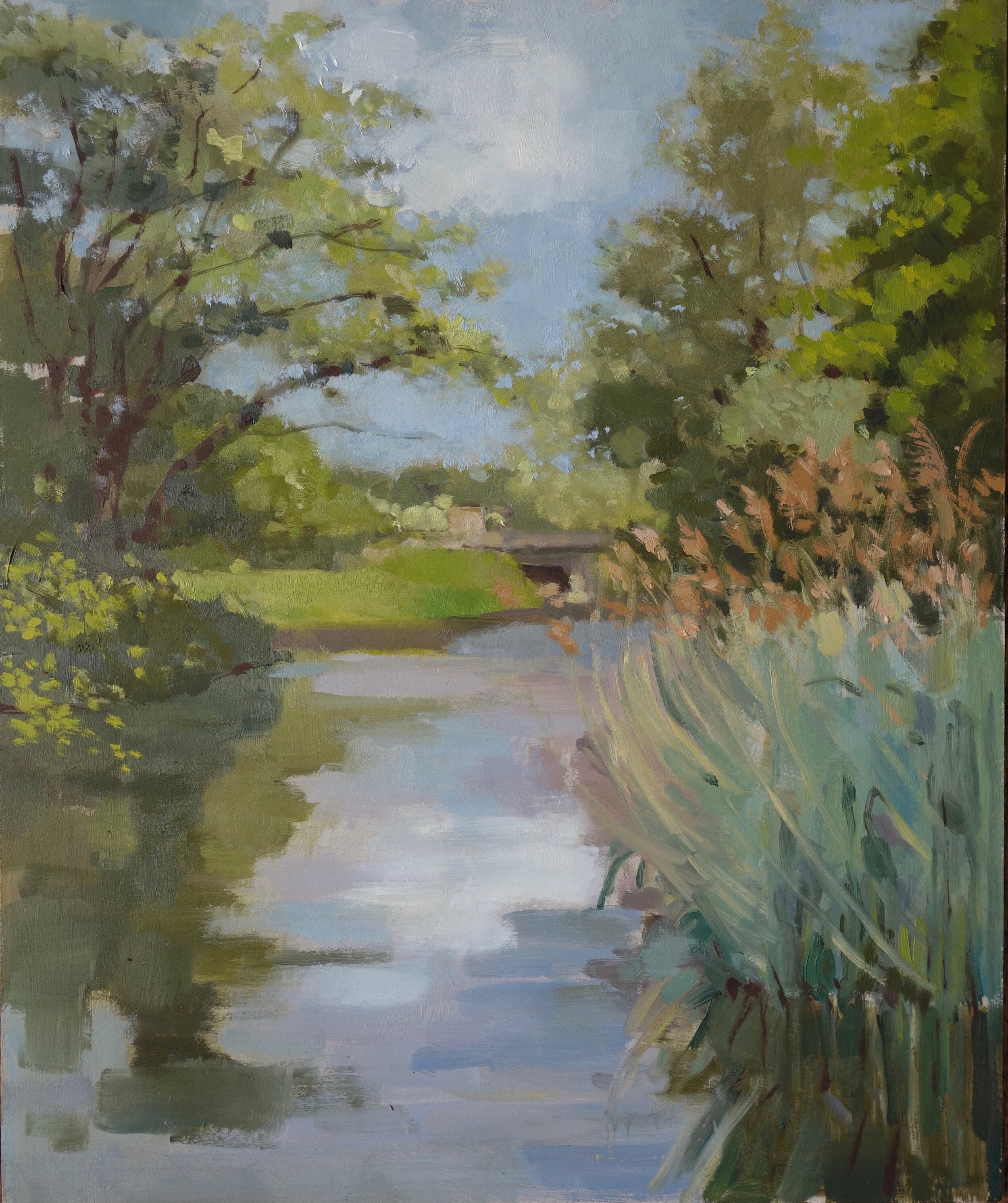'Ringland bridge' 12 x 10 in.jpeg