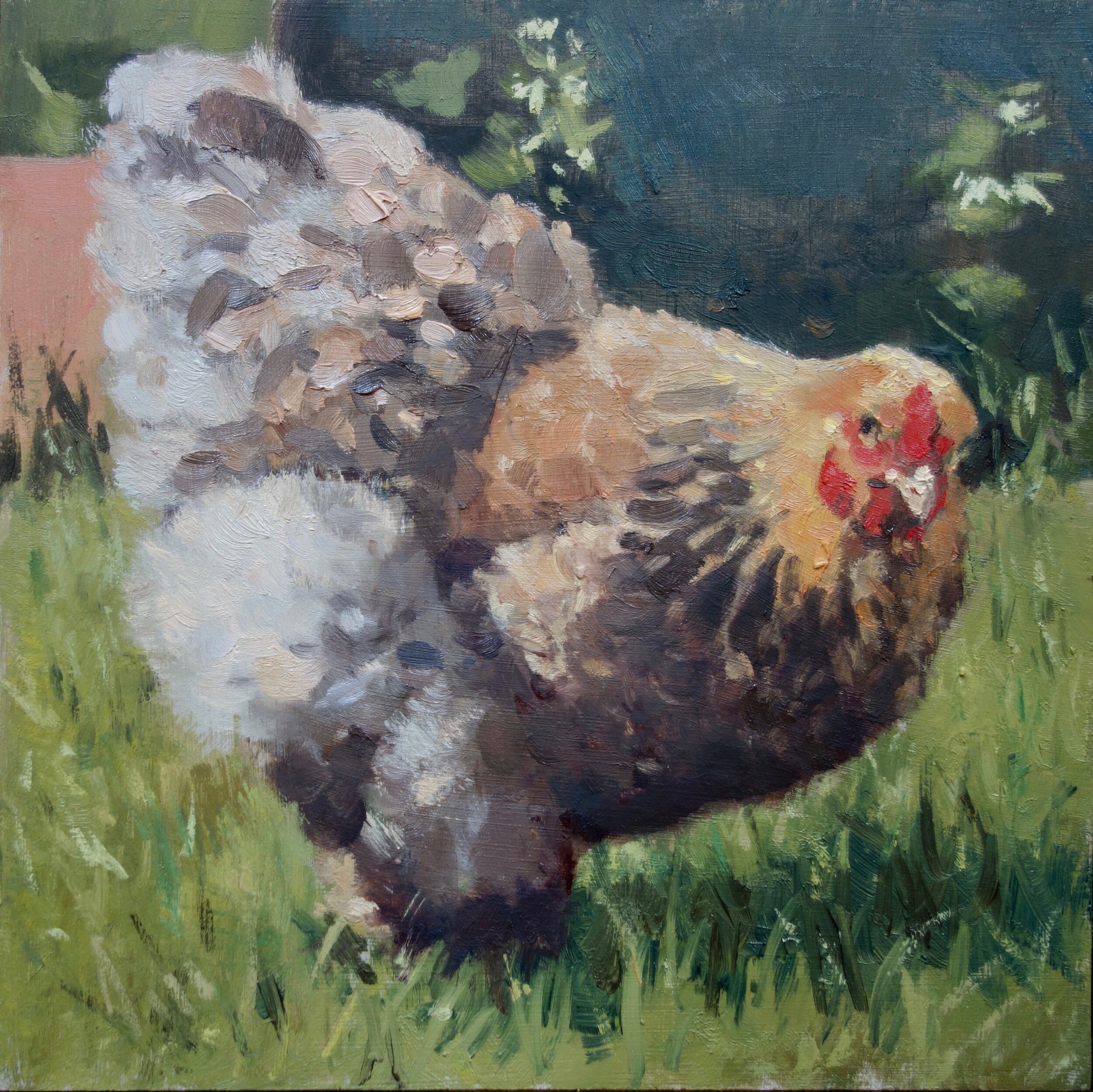 You talkin' to me? oil on board 6%22 x 6%22.jpeg