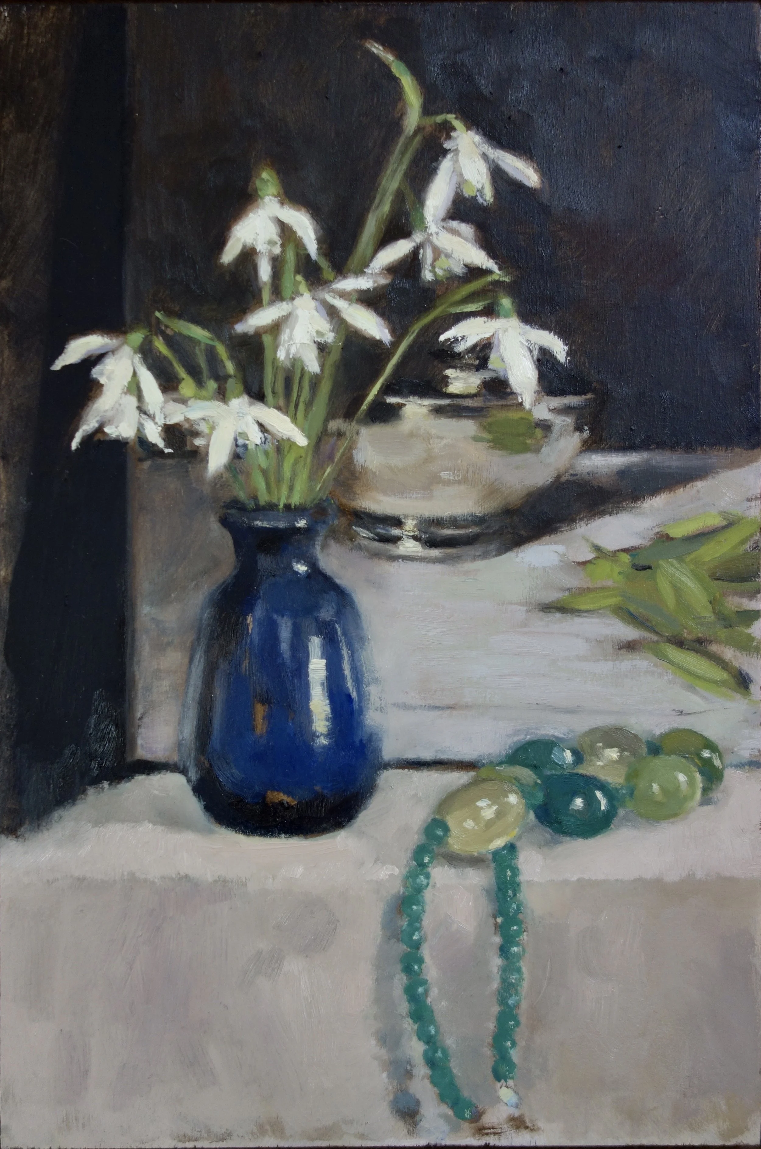 The Book, The Beads and The Snowdrops