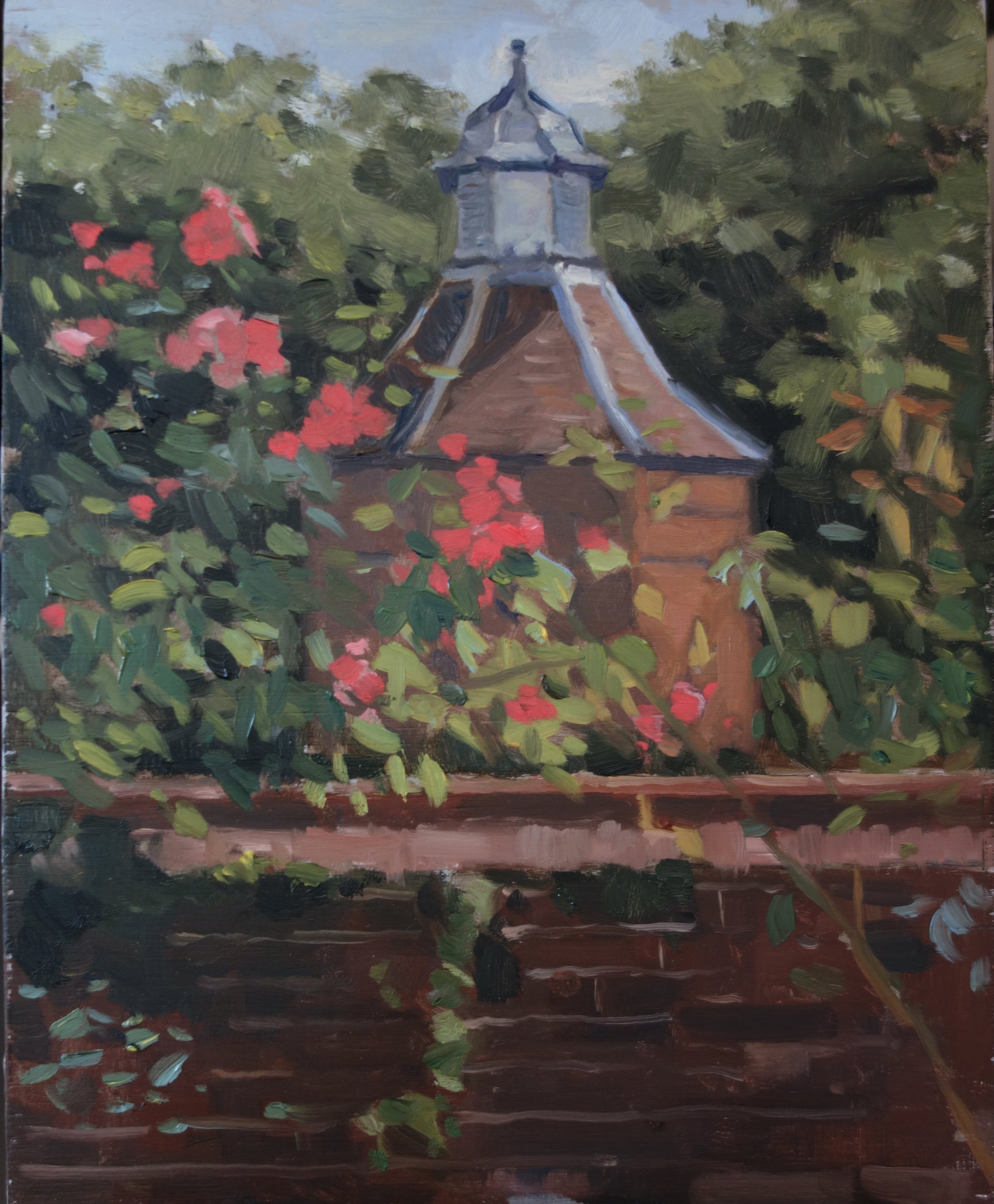 The Dovecote oil 10 x 8