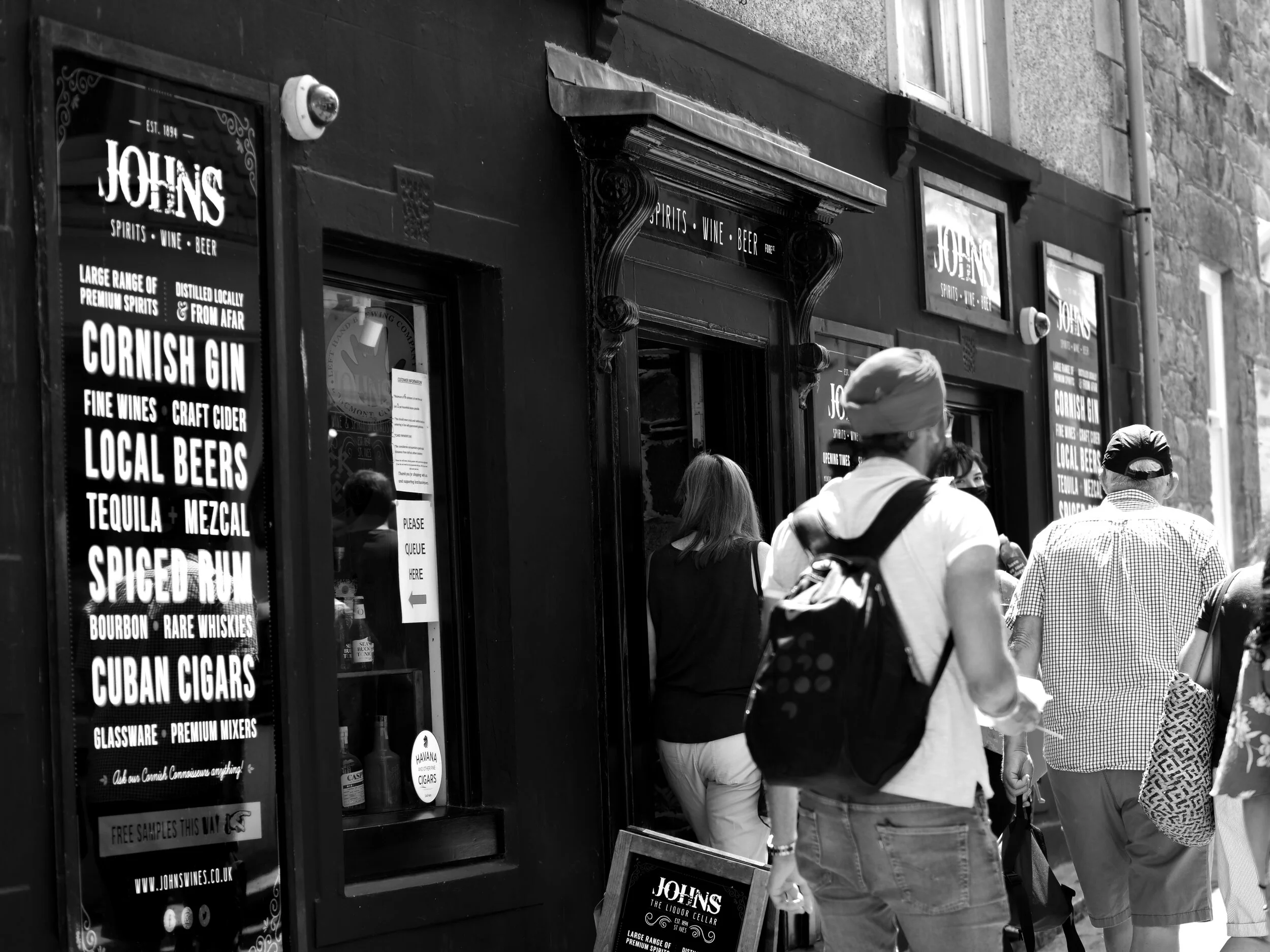 JOHNS | Wine • Spirits • Beer | St Ives, Cornwall