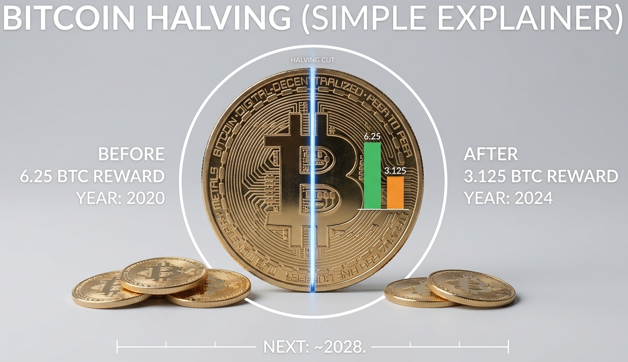 Bitcoin Halving Explained: The Mathematics, Economics, and Security Implications of Bitcoin’s Most Important Event