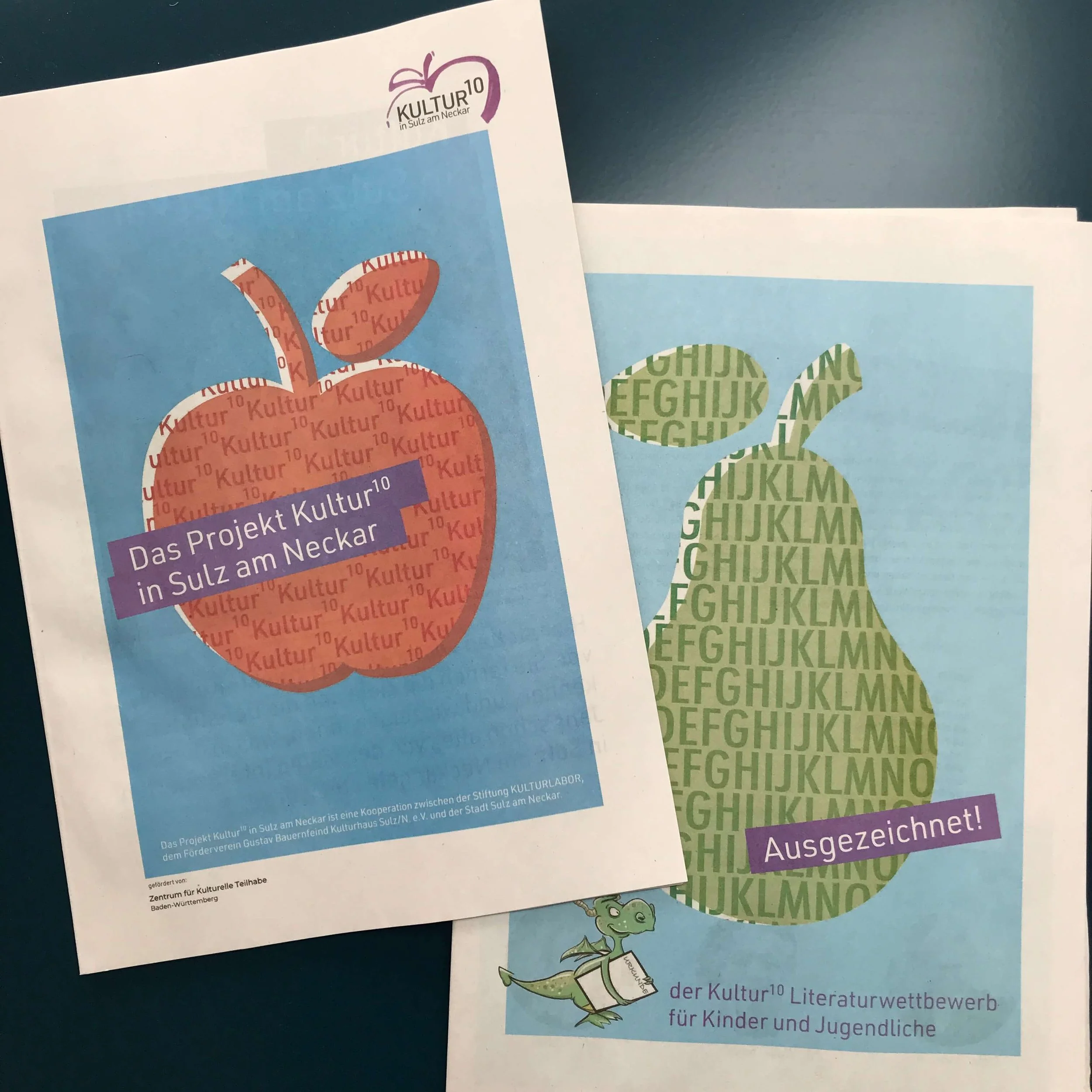 Zum Abschluss gibt es eine Zeitung