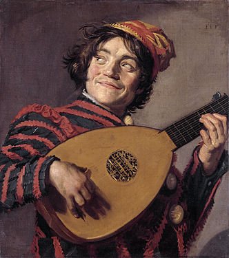 Frans Hals' lute player
