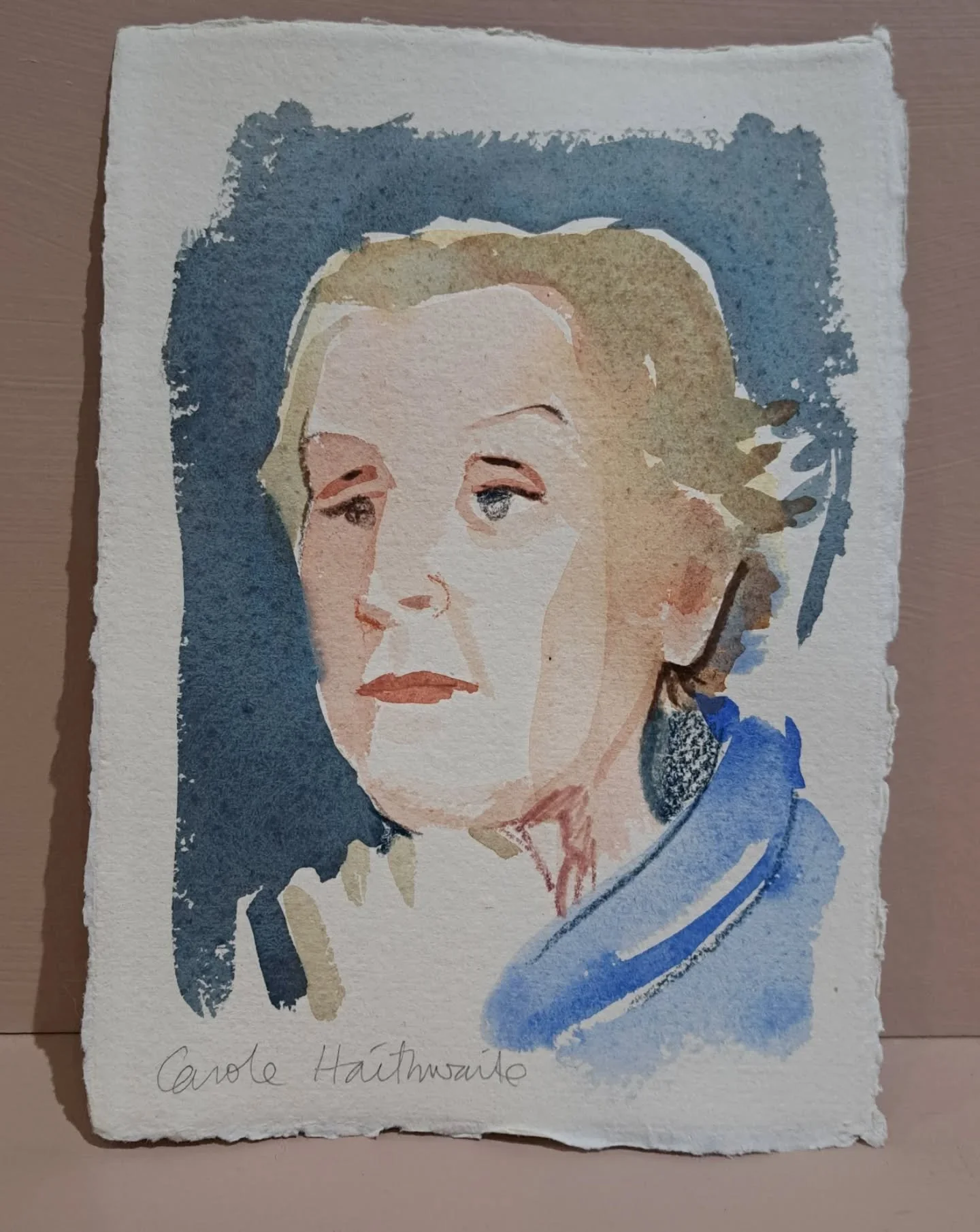 A very portraity day today 🖼🥰. Drawing from life with friends at home, then a fabulous online @draw_brighton portrait club run by @eprotheroart painting the lovely participants @draw_brighton . I absolutely love spending time together like this, wi
