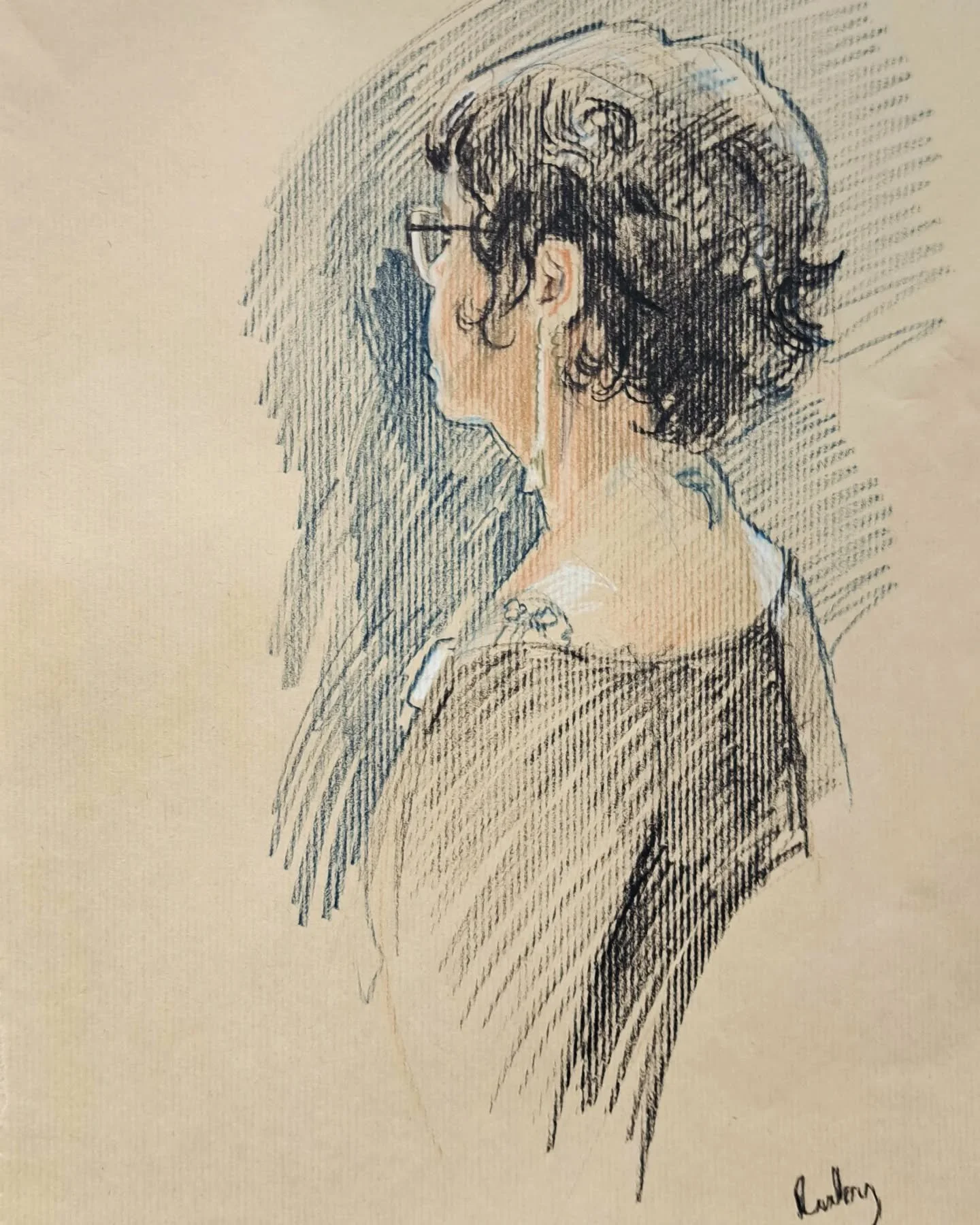 8 people from @bristol.portrait.club at @arnolfiniarts (my happy place) and 4 avocets.