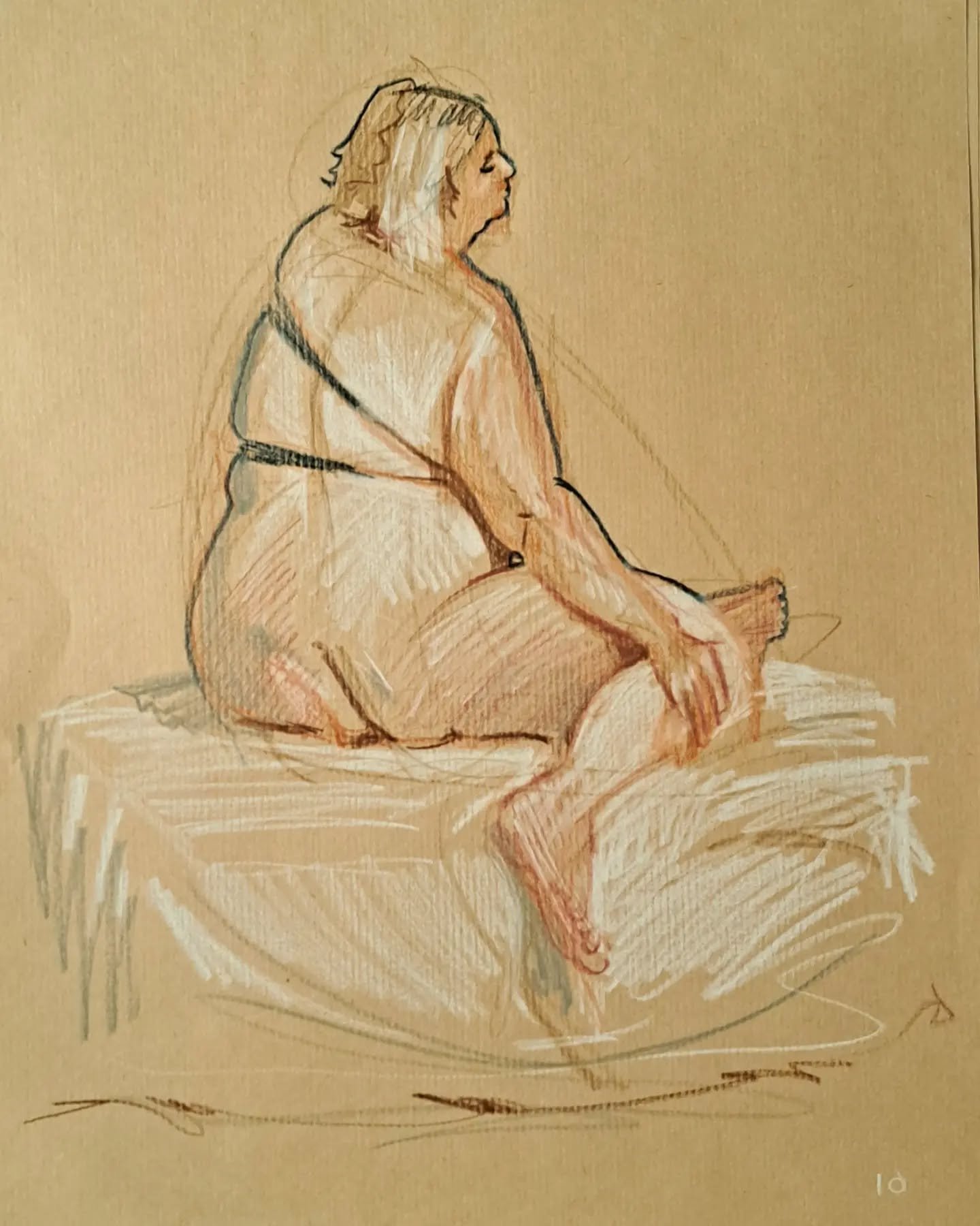 Wonderful poses as always by the fabulous @isadoraartmodel @unitedmodels_lifedrawing @kit.form , with a resistance band in places. 30 secs up to a generous 15m. 

4x5m

4x30s, 4x1m