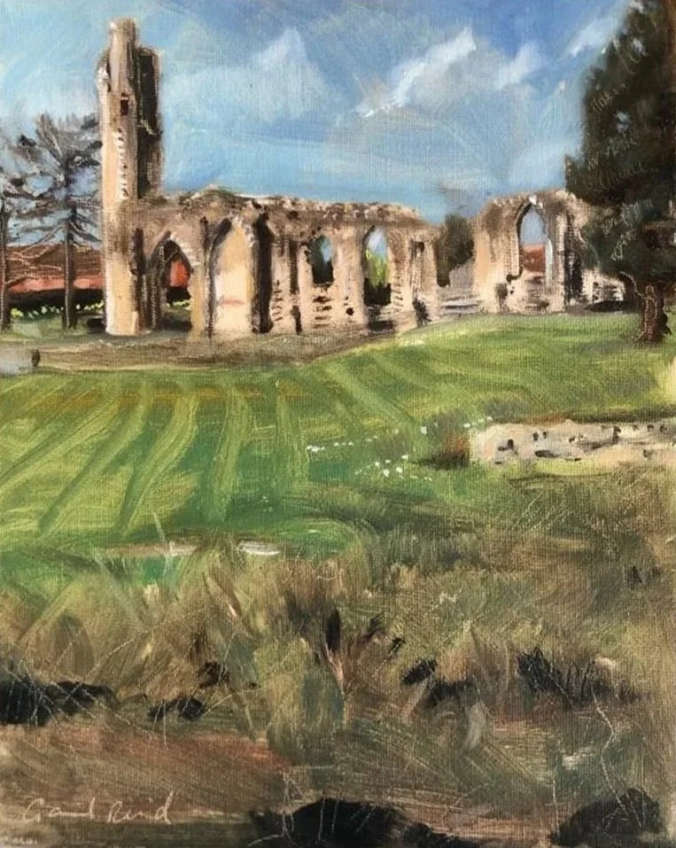 Abbey View 8x10" (framed)