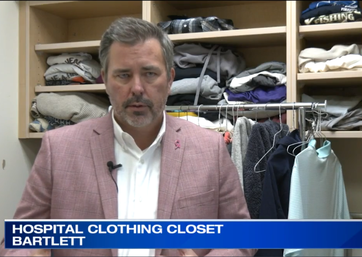 Bartlett hospital stocks closets with clothes to make sure patients ‘go home with dignity.’