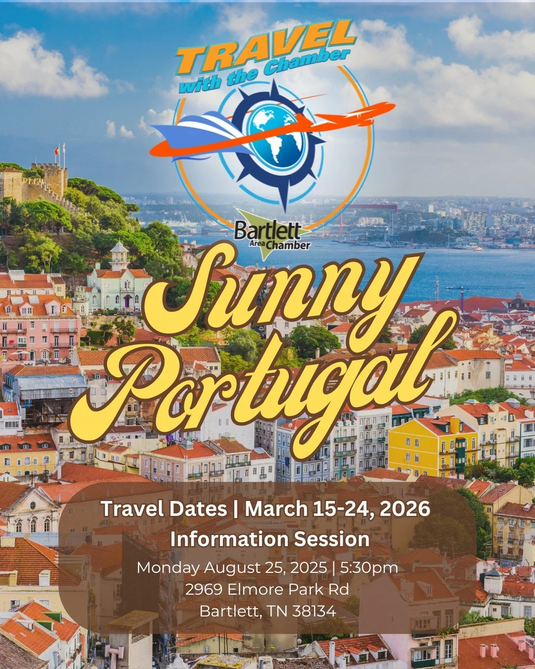 ✈️ From Lisbon&rsquo;s charm to the Algarve&rsquo;s sunny cliffs &mdash; experience Portugal&rsquo;s stunning shoreline with the Chamber in 2026! 

Stroll cobblestone streets, relax in picturesque resort towns, and soak in oceanfront views along the 