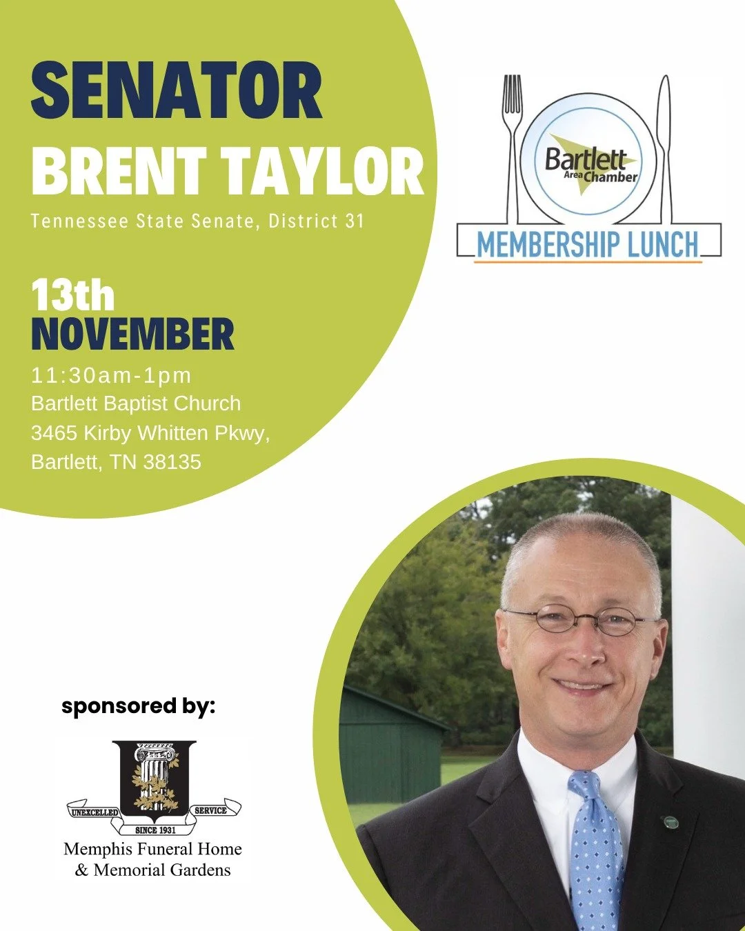 🎉 Connect with fellow professionals and community leaders at our final Membership Luncheon of the year!

We&rsquo;re closing out 2025 with an insightful program featuring Senator Paul Rose and Senator Brent Taylor, who will share updates and perspec