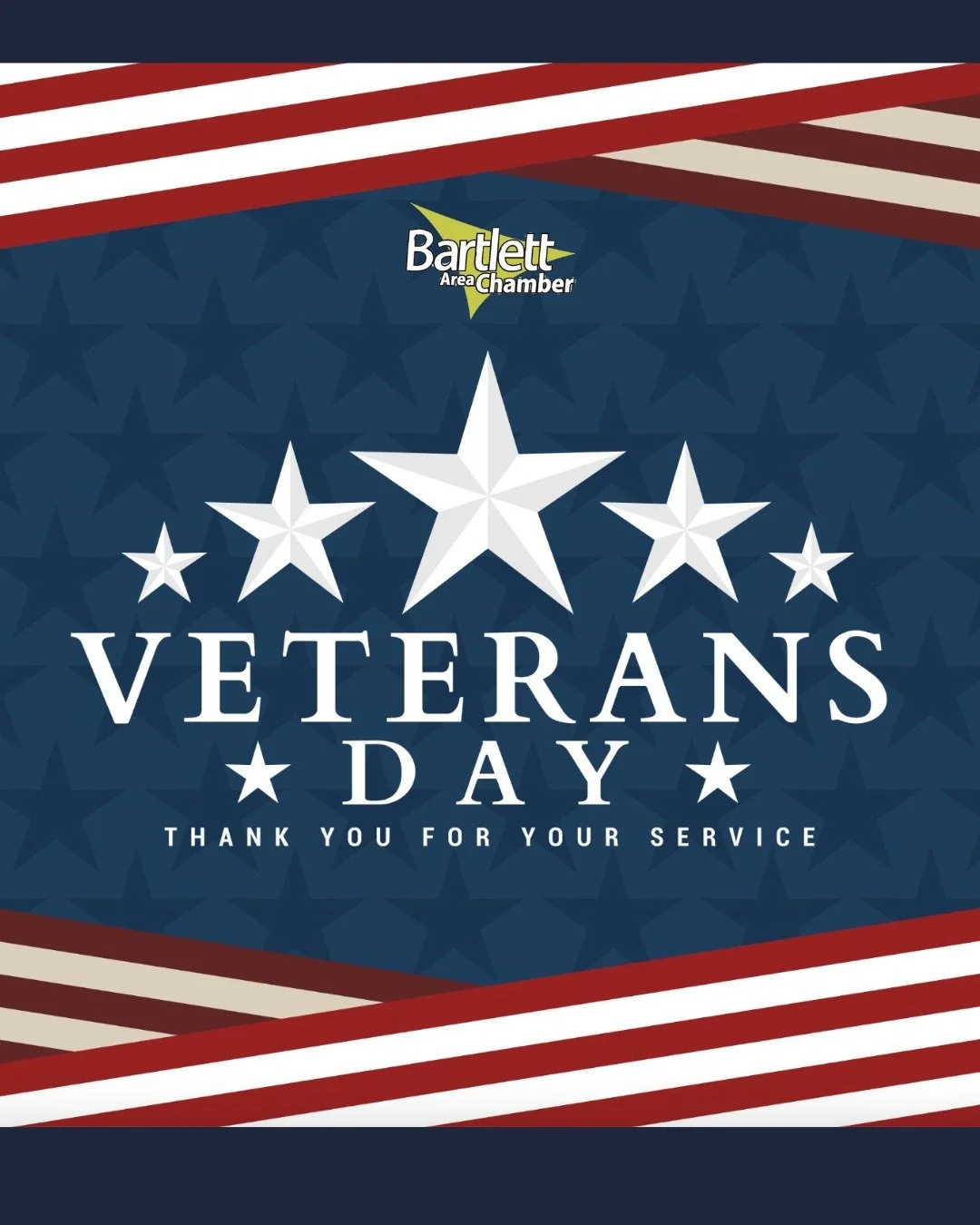 Today, we proudly honor all who have served &mdash; the brave men and women whose sacrifice, strength, and dedication have safeguarded our freedom. 🇺🇸 Your courage has shaped our nation&rsquo;s story and continues to inspire us here in Bartlett, TN