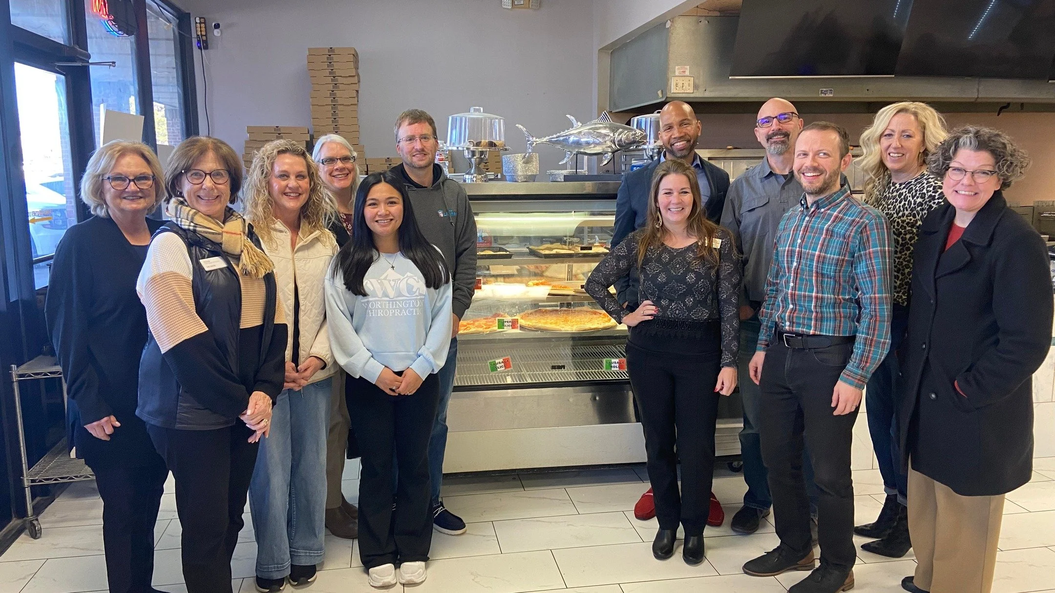 Our Chamber Ambassador Club kicked off the year with their first lunch meeting at Nonna Maria Bartlett 🍕🎉 

These dedicated volunteers are often the first to welcome new members, help businesses get connected, and support Chamber events throughout 